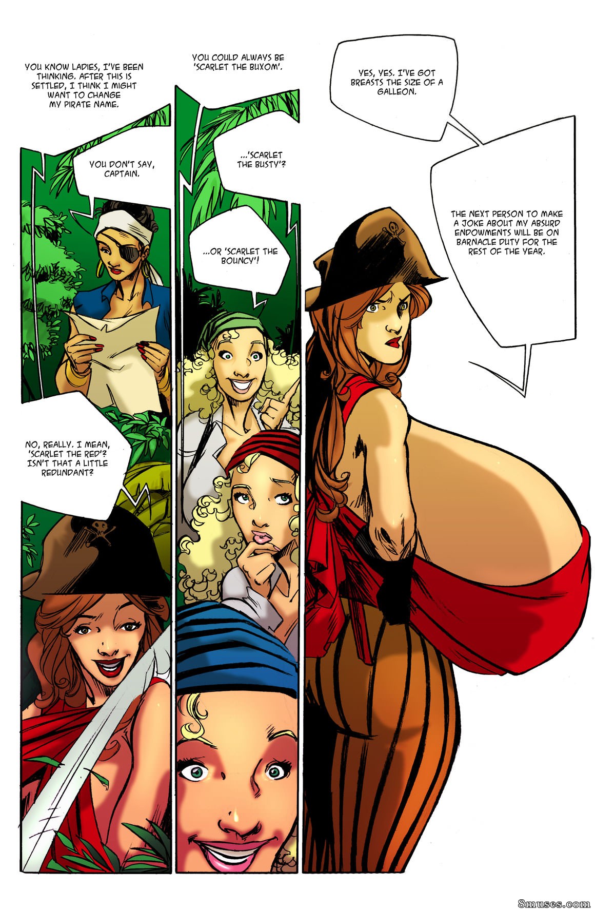 Page 6 | BE-Story-Club-Comics/A-Pirates-Life/Issue-3 | 8muses - Sex Comics