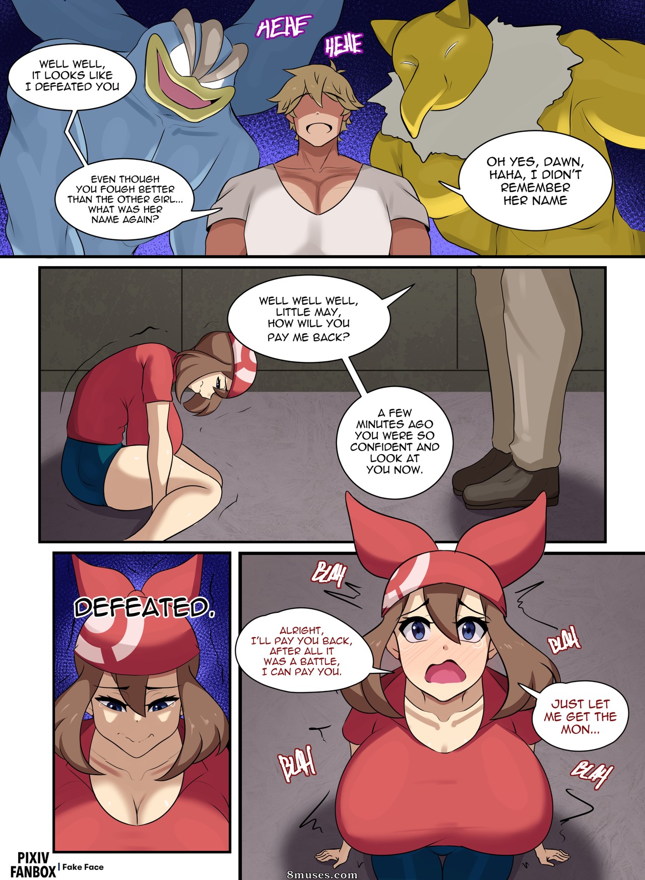 Fake Face - Dawn and May - Page 12