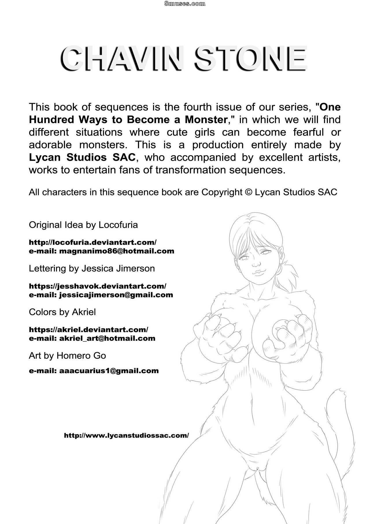 Locofuria Comics - 100 Ways to Become a Monster 4 - Chavin Stone - Page 3
