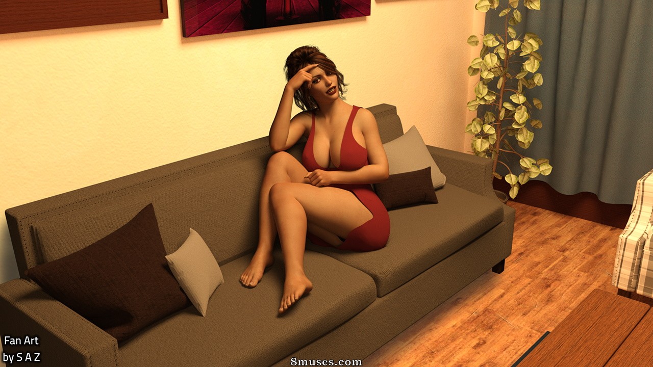 SAZ - Mom and son at home alone - Page 1