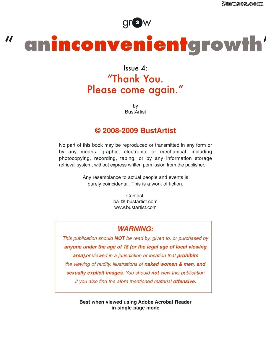 Volume 3 - une croissance inconvenante - Numéro 4 - Merci, revenez nous voir - Page 3