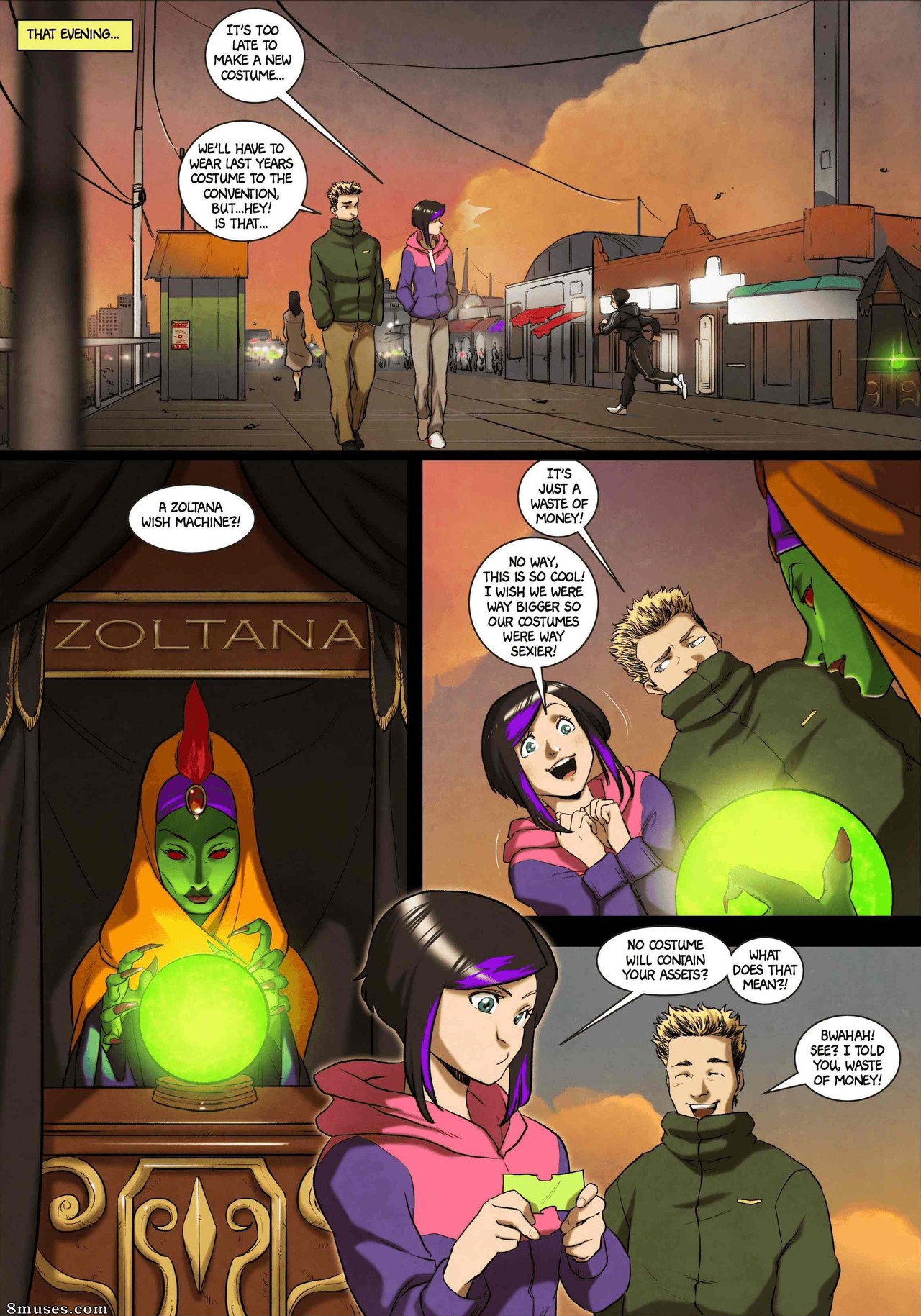 ZZZ Comics - Sizeable Tales - The Right Size for Cosplay - Page 2