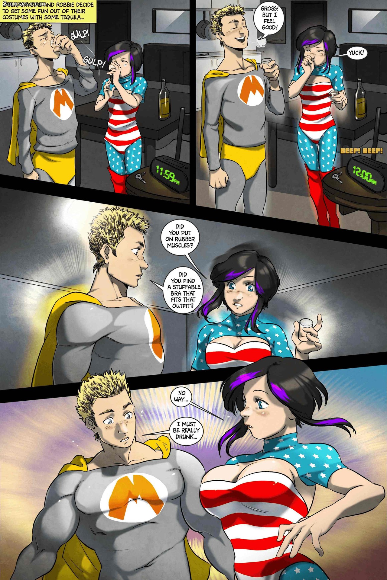 ZZZ Comics - Sizeable Tales - The Right Size for Cosplay - Page 3