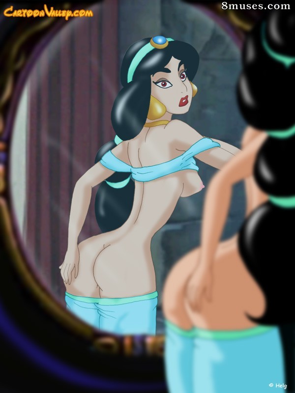 Cartoon Valley - Jasmine e o espelho - Página 3