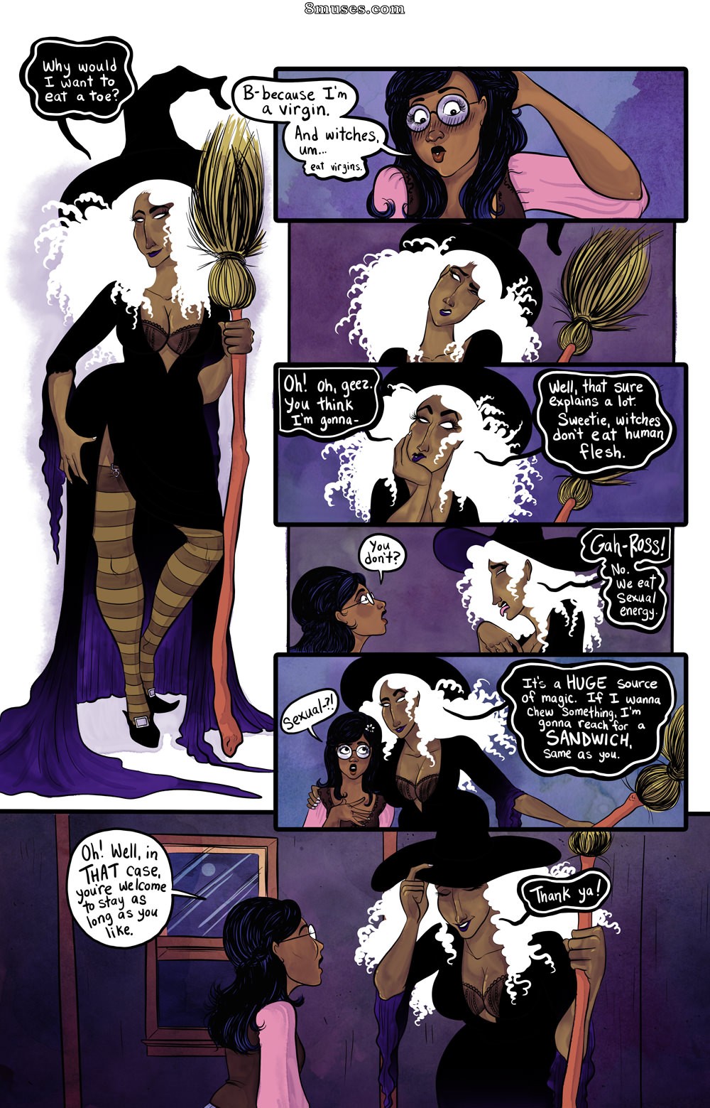 Filthy Figments Comics - La bruja - Página 6