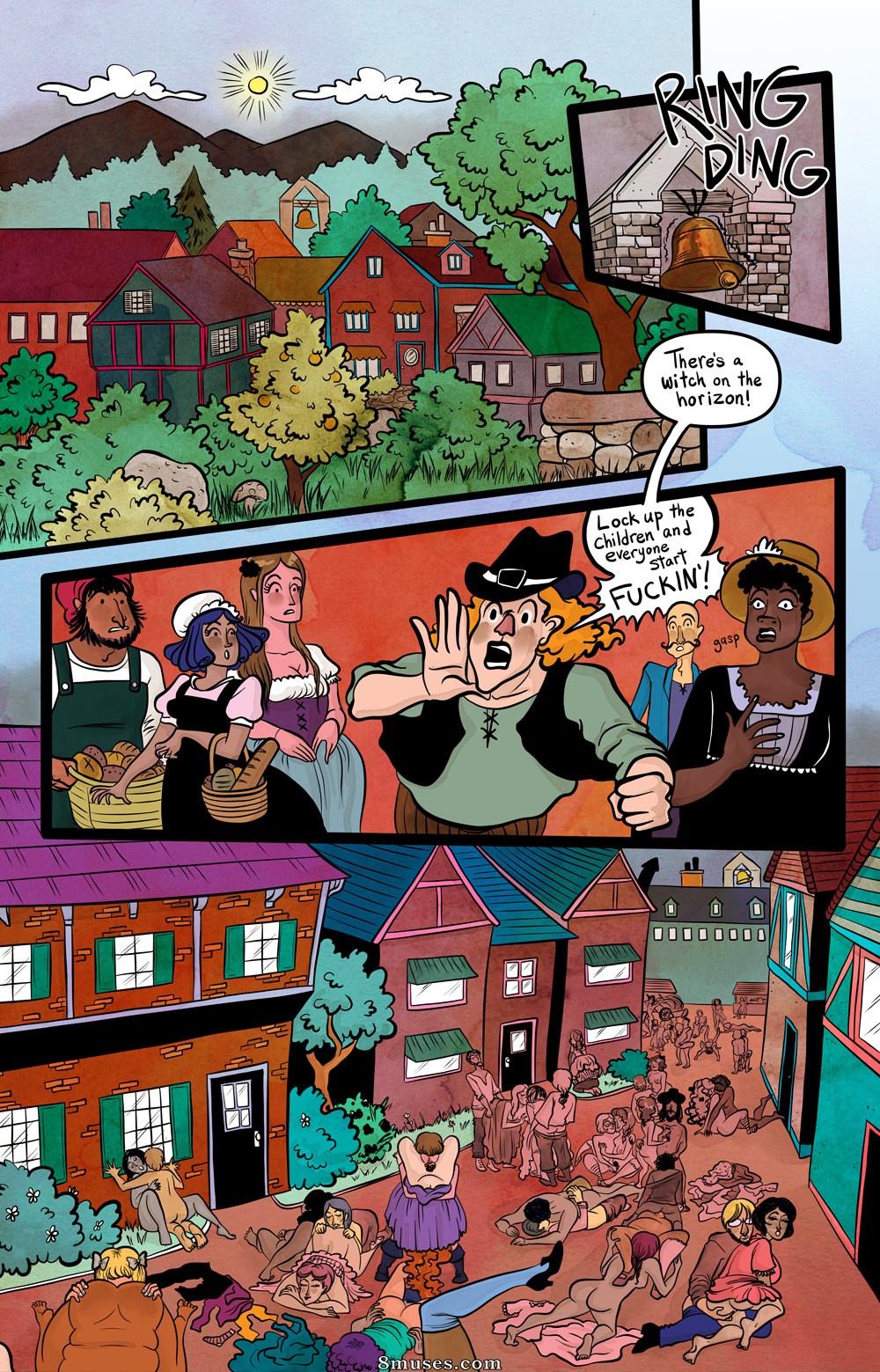 Filthy Figments Comics - A Bruxa - Página 2