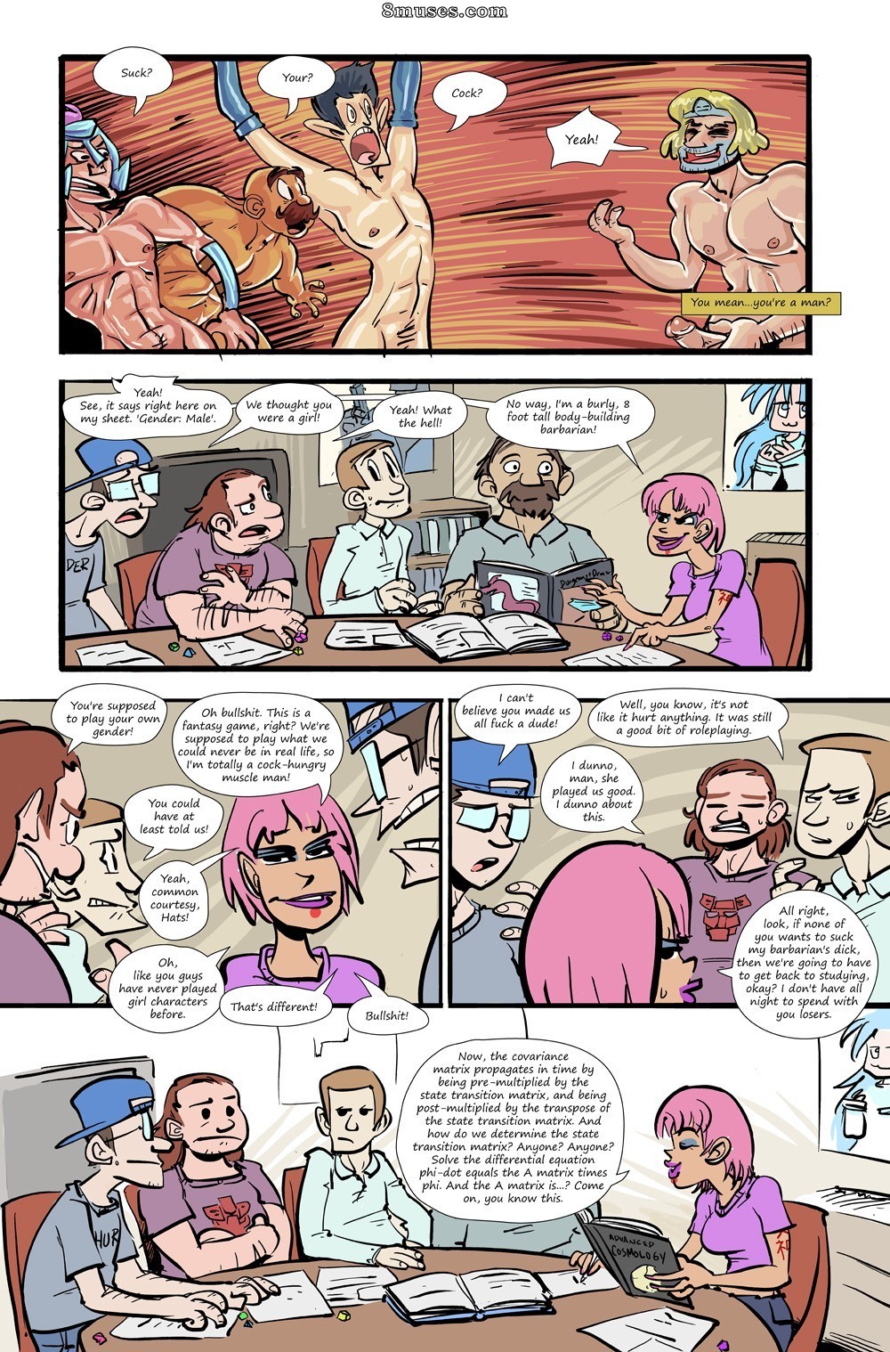Slipshine Comics - Dungeon and Dongs - Page 9