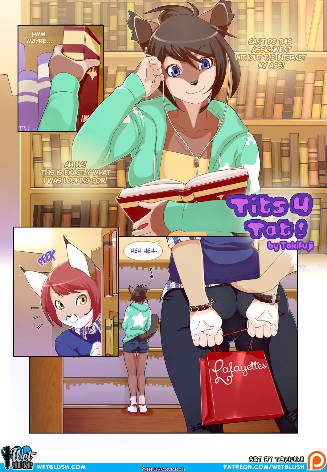Tokifuji Comics - Tetas 4 tat - Página 1