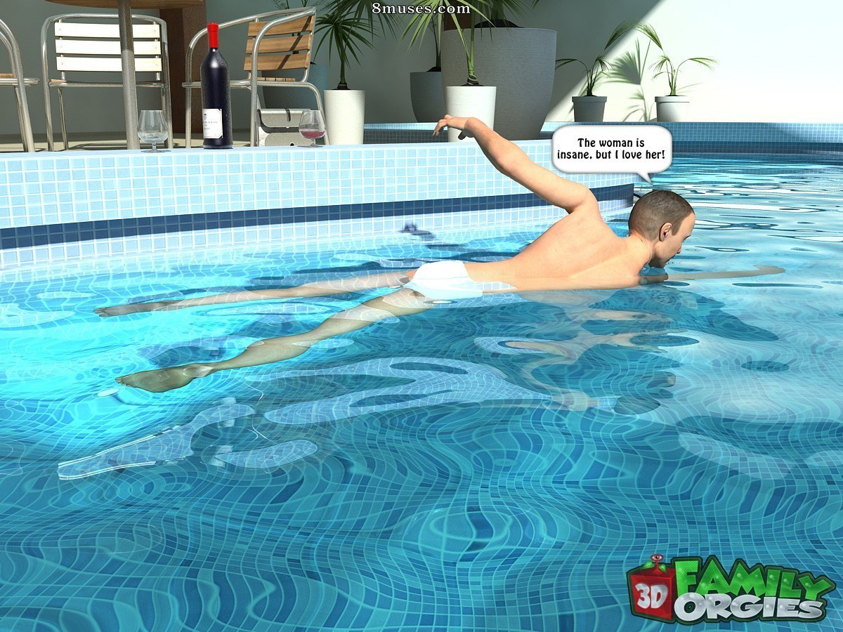 3DFamilyOrgies.com Comics - Poolside fuck with mother - Page 50