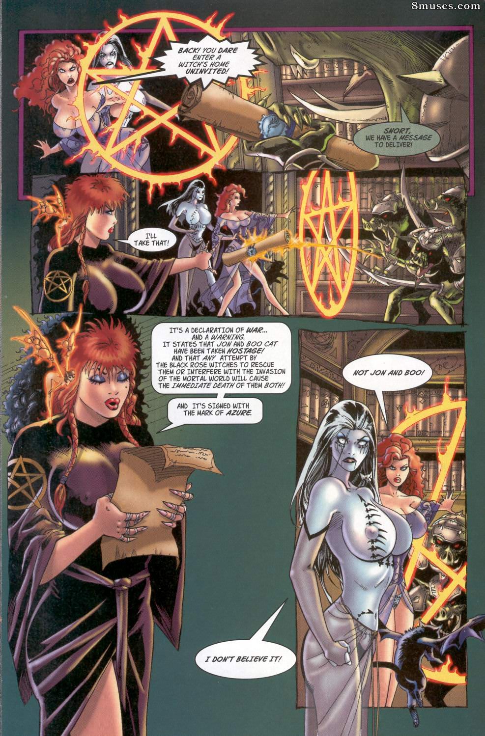 BroadSword Comics - Tarot - Witch of the Black Rose 020 - Page 17
