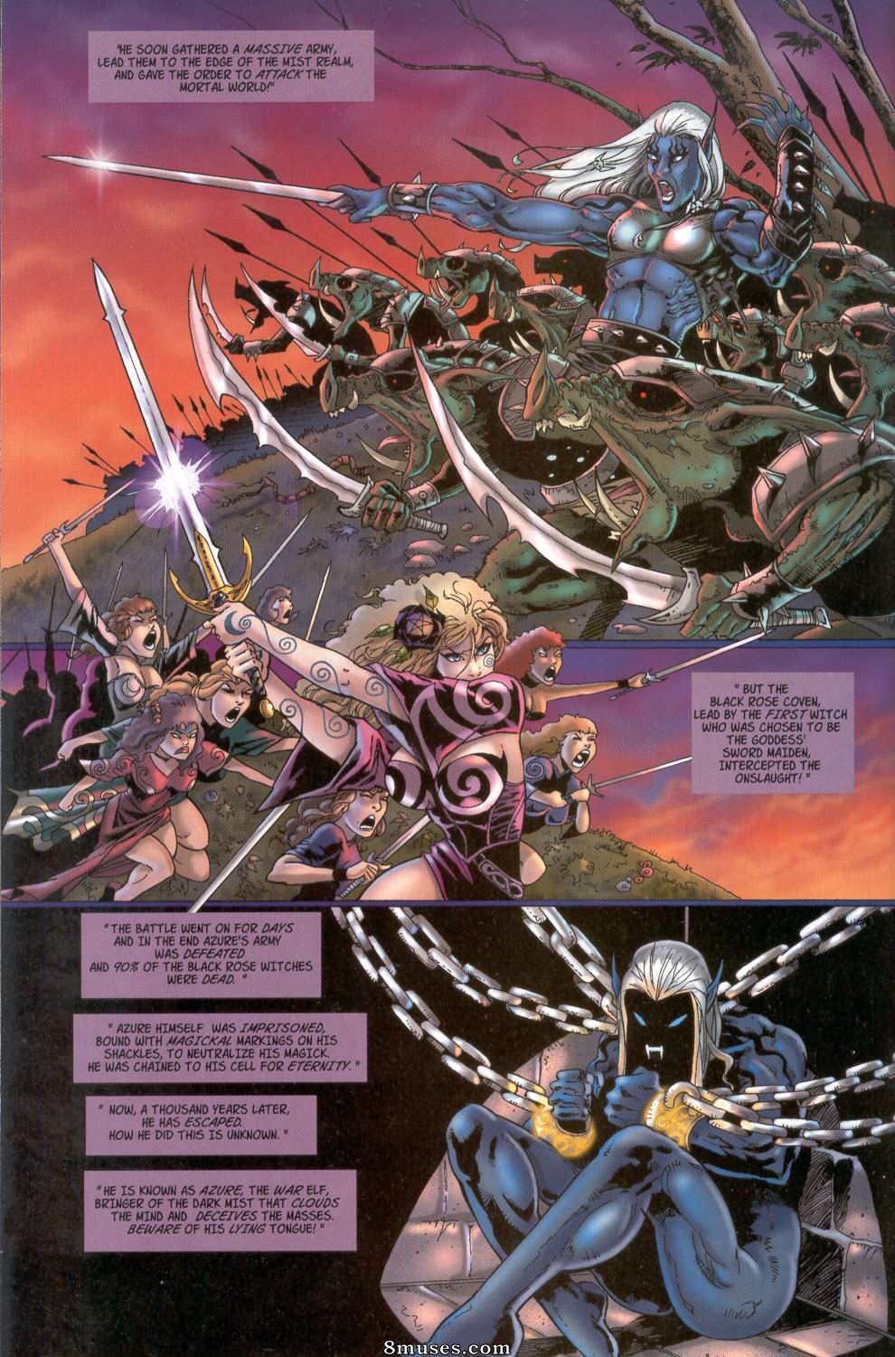 BroadSword Comics - Tarot - La sorcière de la rose noire 020 - Page 13