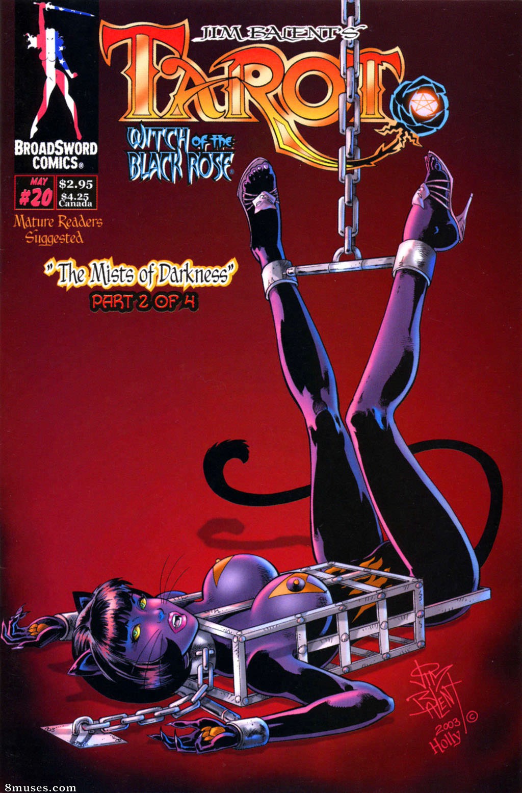 BroadSword Comics - Tarot - Witch of the Black Rose 020 - Page 3