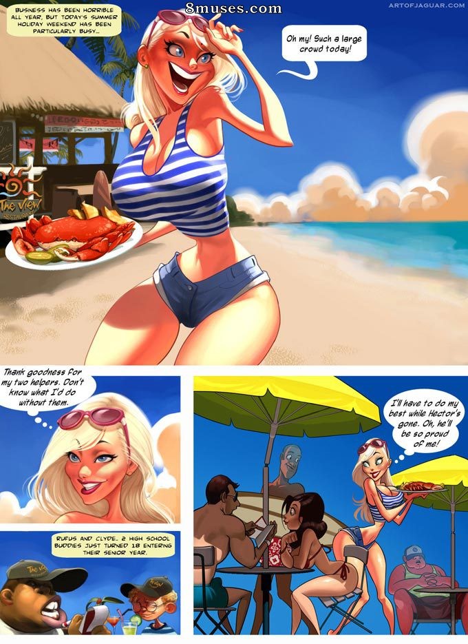 ArtOfJaguar Comics - Bangin Buddies Summer Job MILF - Page 2