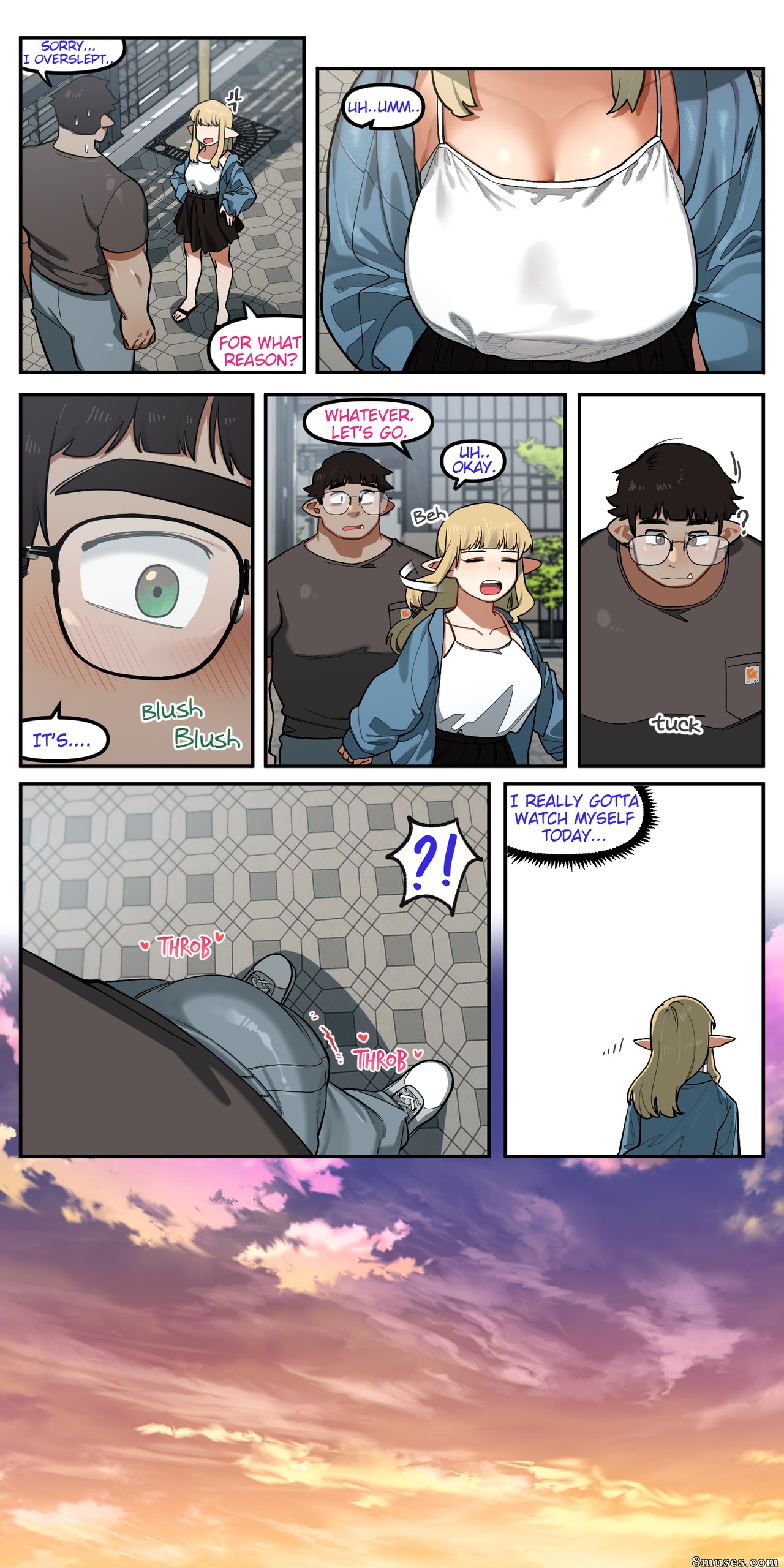 Page 8 | Hentai-and-Manga-English/6no1/My-childhood-friend-turned-out-to-be-a-live-streaming-pornstar/Issue-2  | 8muses - Sex Comics