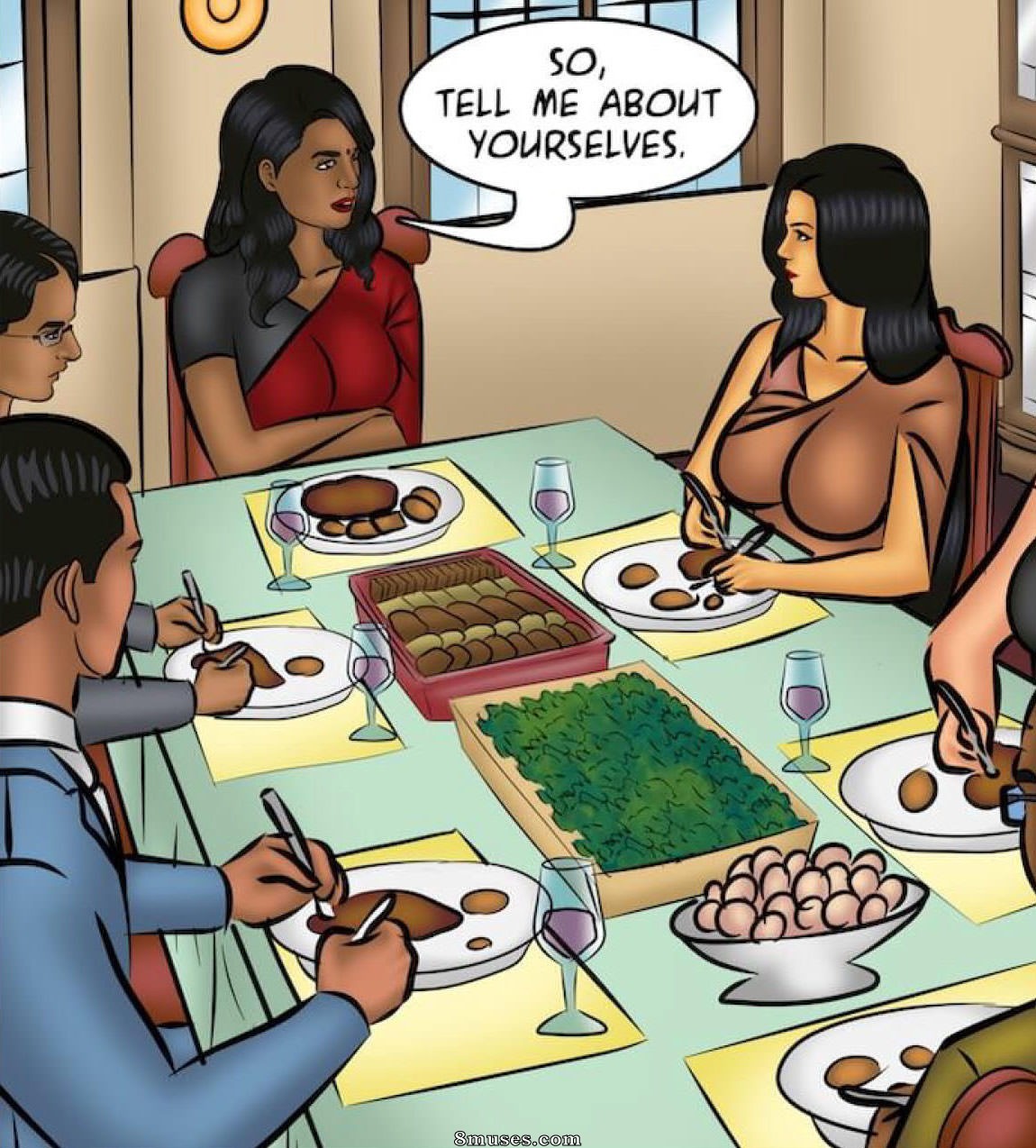 Kirtu.com Comics - Savita Bhabhi - Episode 107 - Method Acting - Page 40