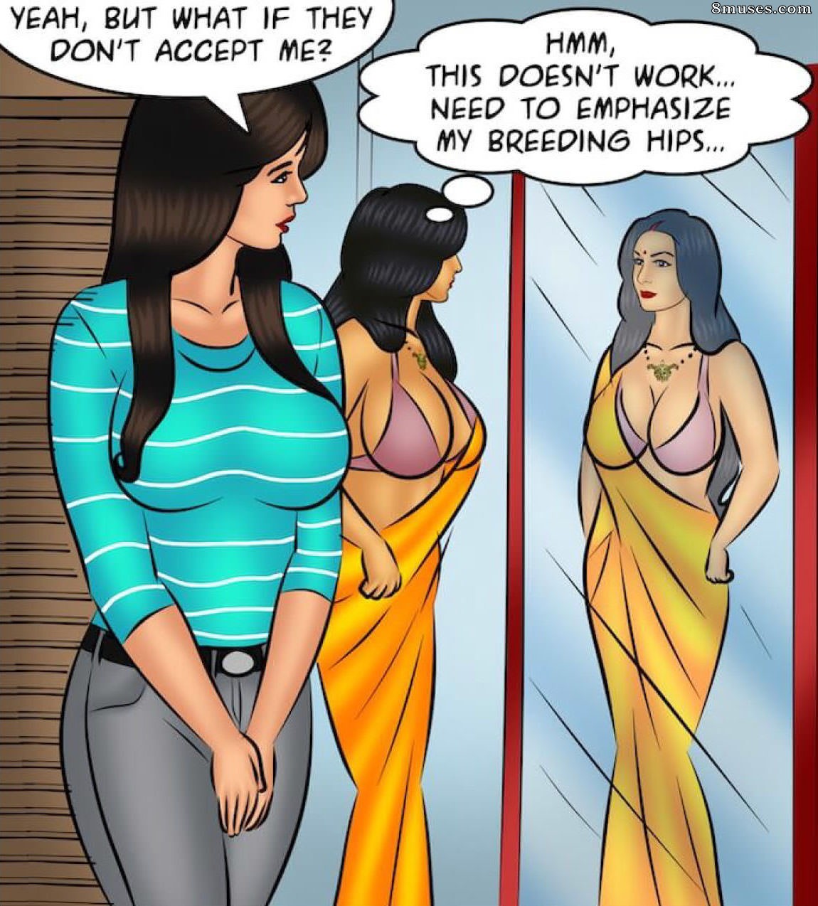 Kirtu.com Comics - Savita Bhabhi - Episode 107 - Method Acting - Page 4