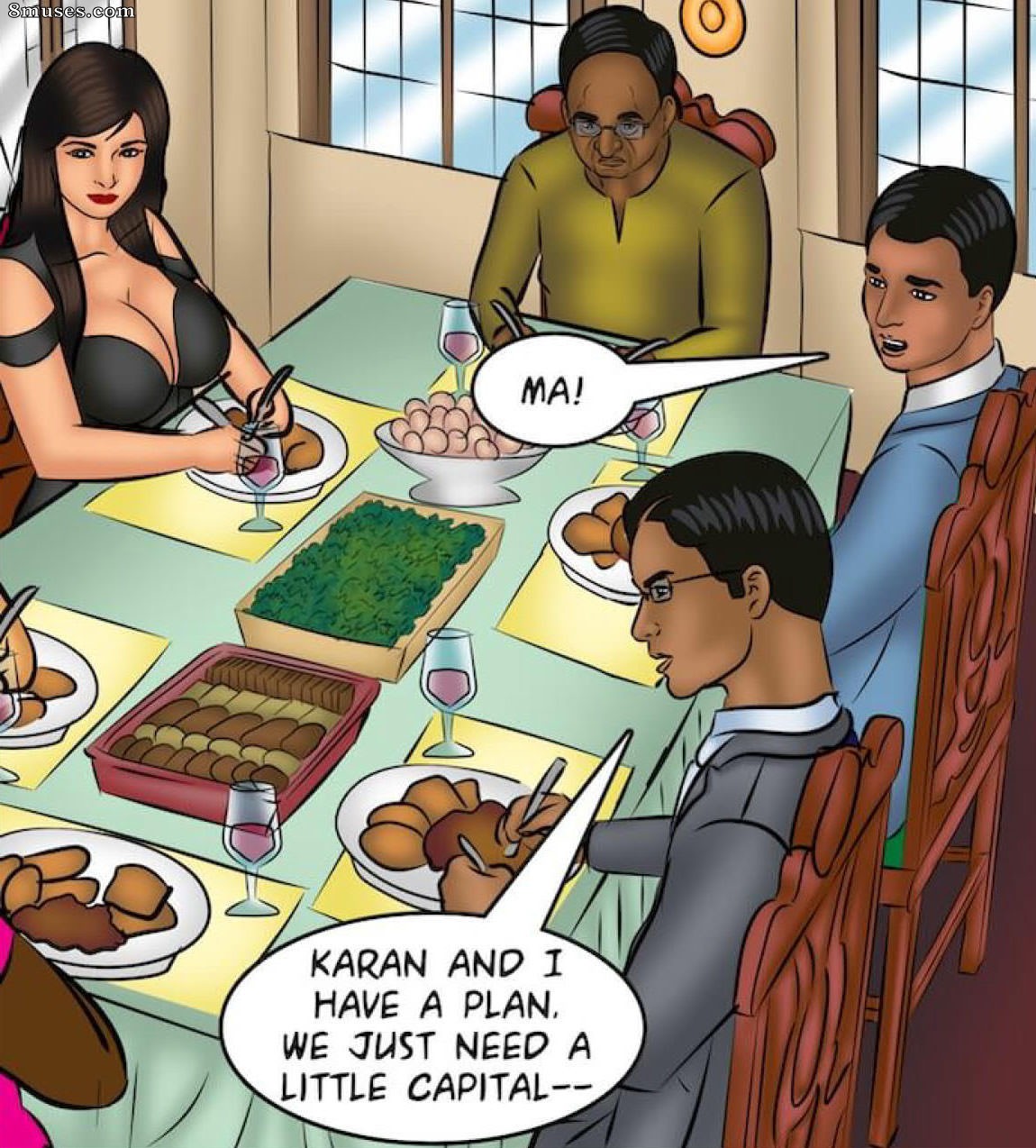 Kirtu.com Comics - Savita Bhabhi - Episode 107 - Method Acting - Page 44