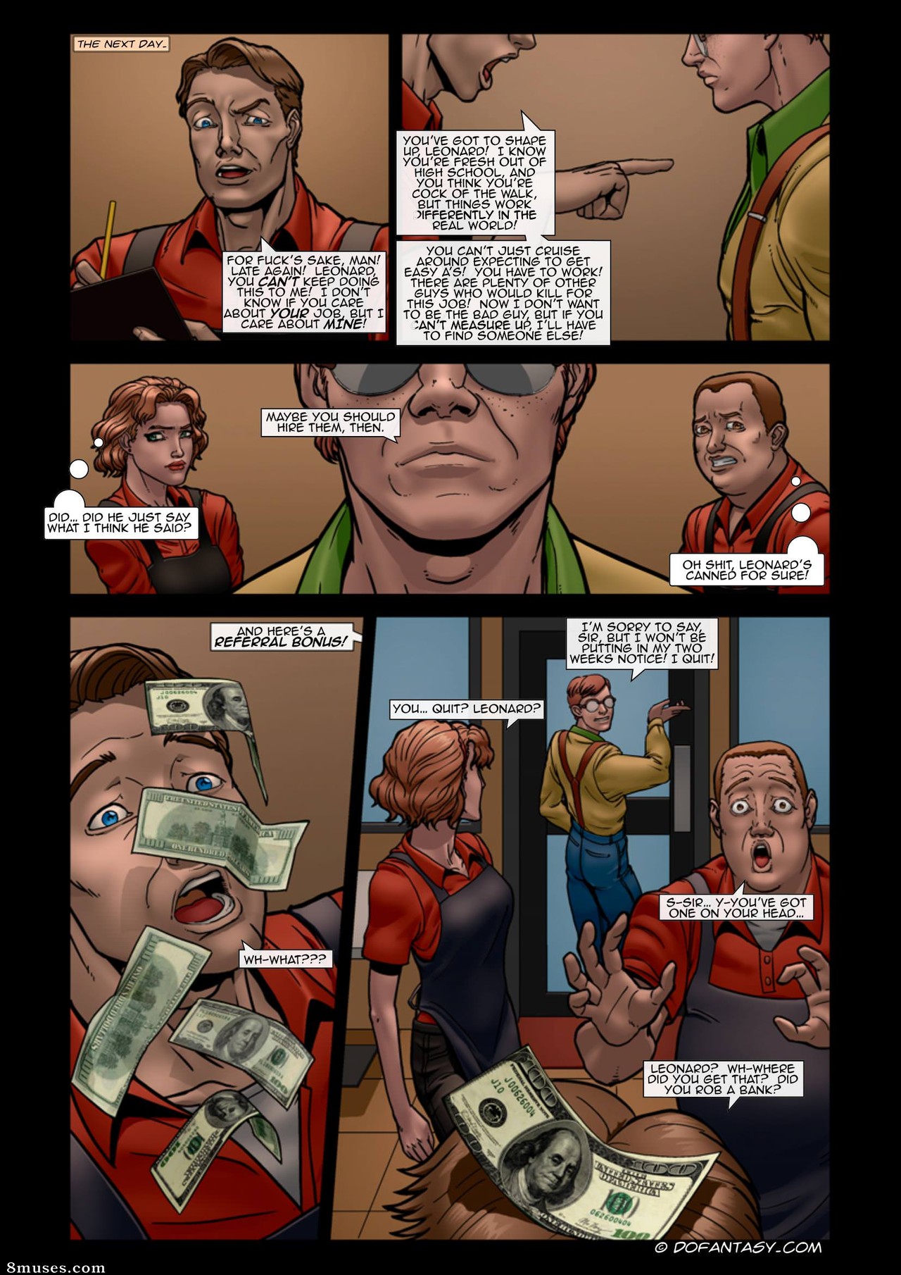 Fansadox Comics - Fansadox 464 - Classmates 1 - Wetdream - Kittyhand - Page 11