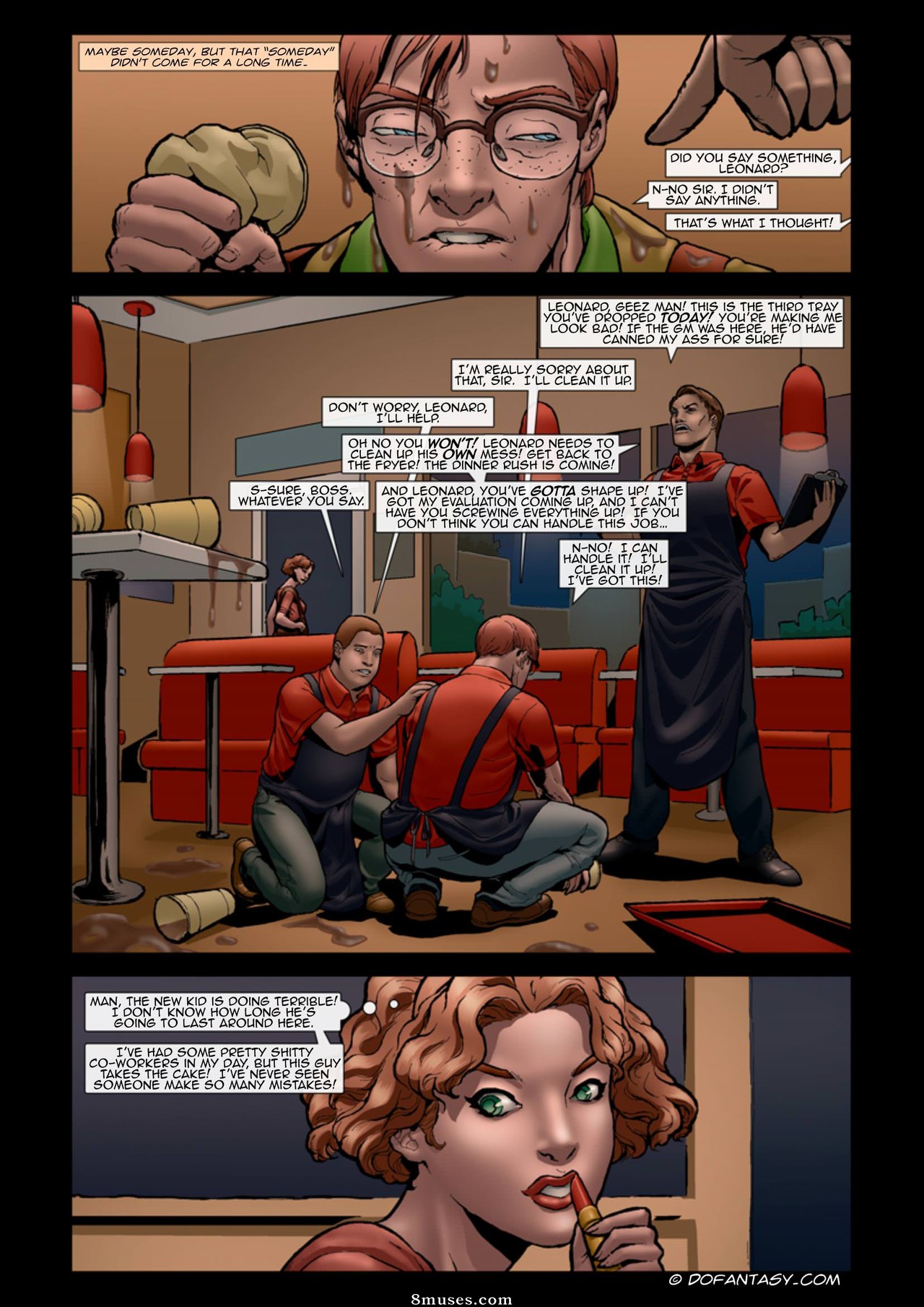 Fansadox Comics - Fansadox 464 - Classmates 1 - Wetdream - Kittyhand - Page 9