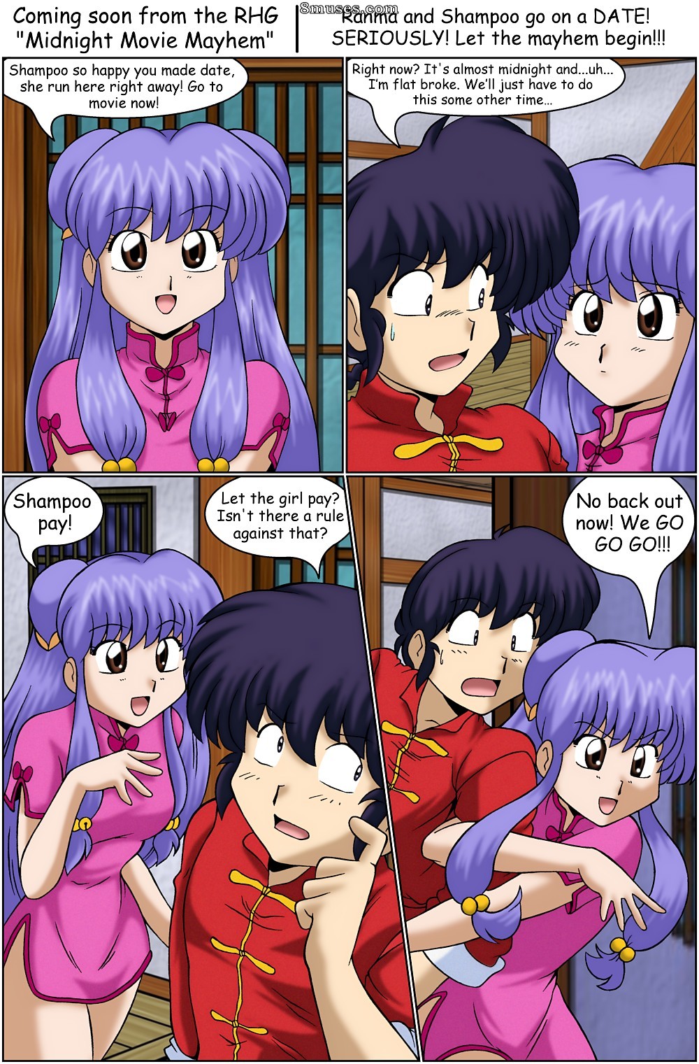Ranma Books Comics - Herb rompe a barreira - Página 32
