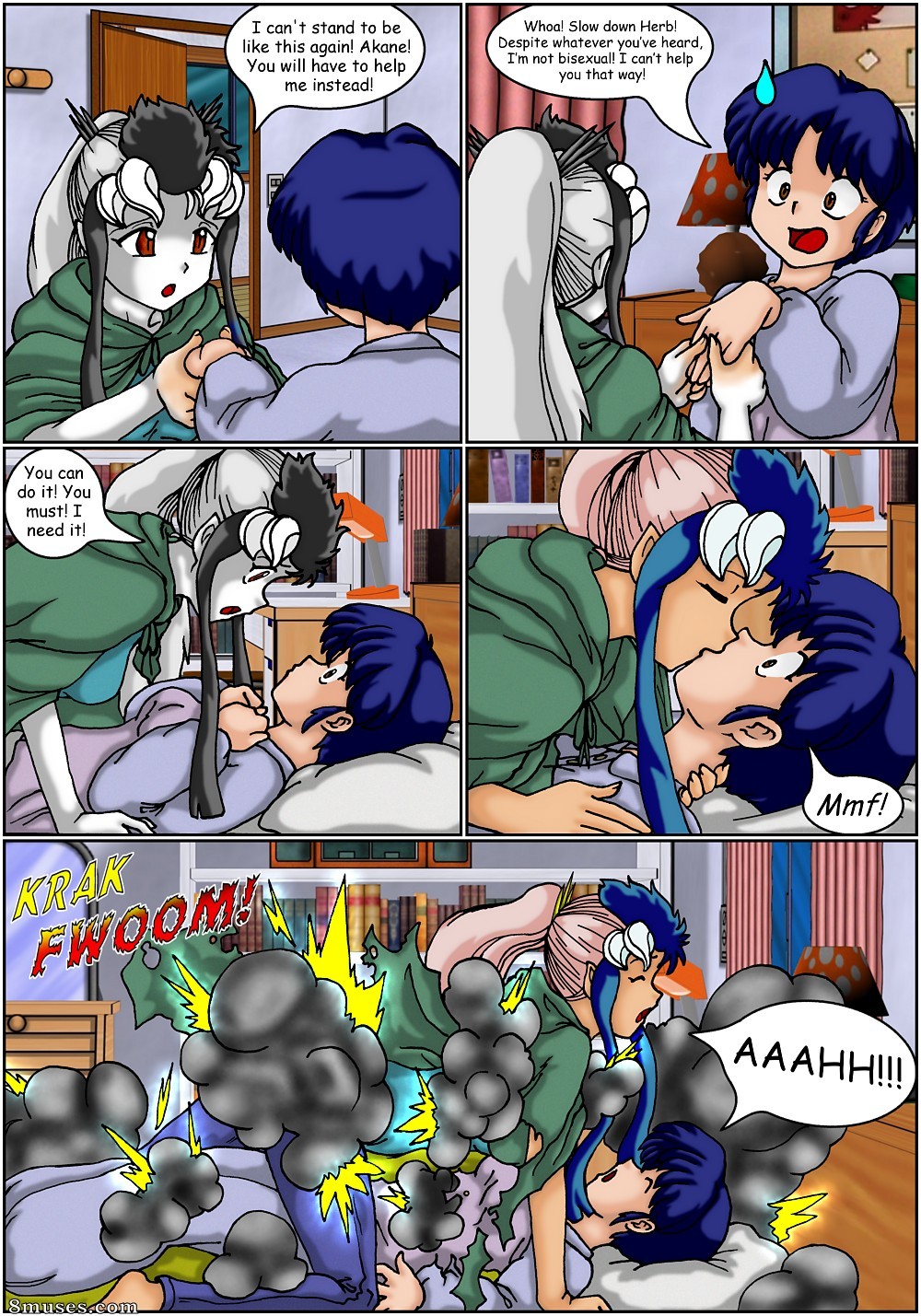 Ranma Books Comics - Herb Breaks Through - Page 22