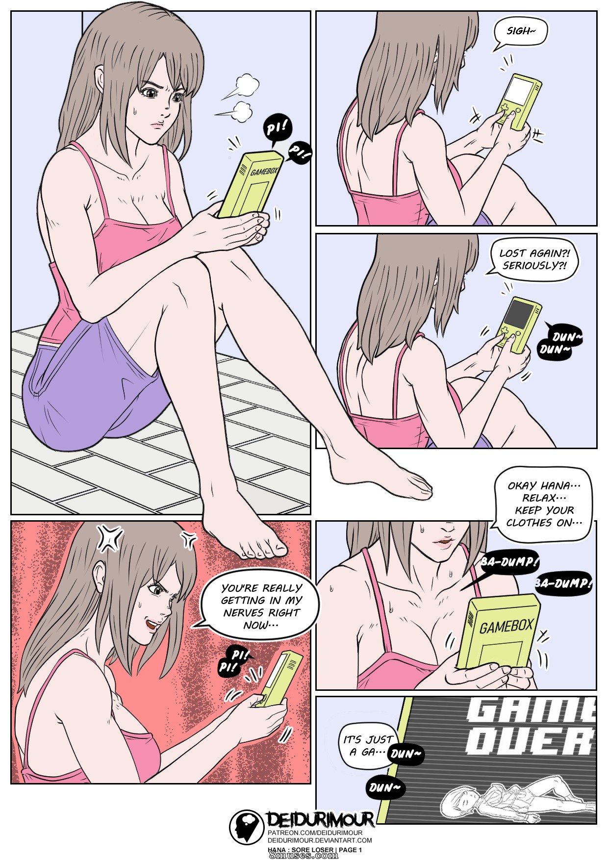 Manic Comics - Hana perdedora - Página 3