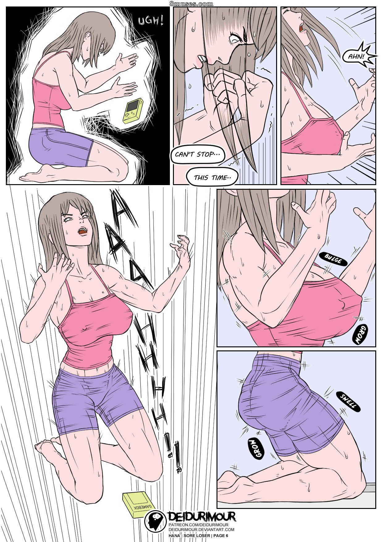 Manic Comics - Hana perdedora - Página 8