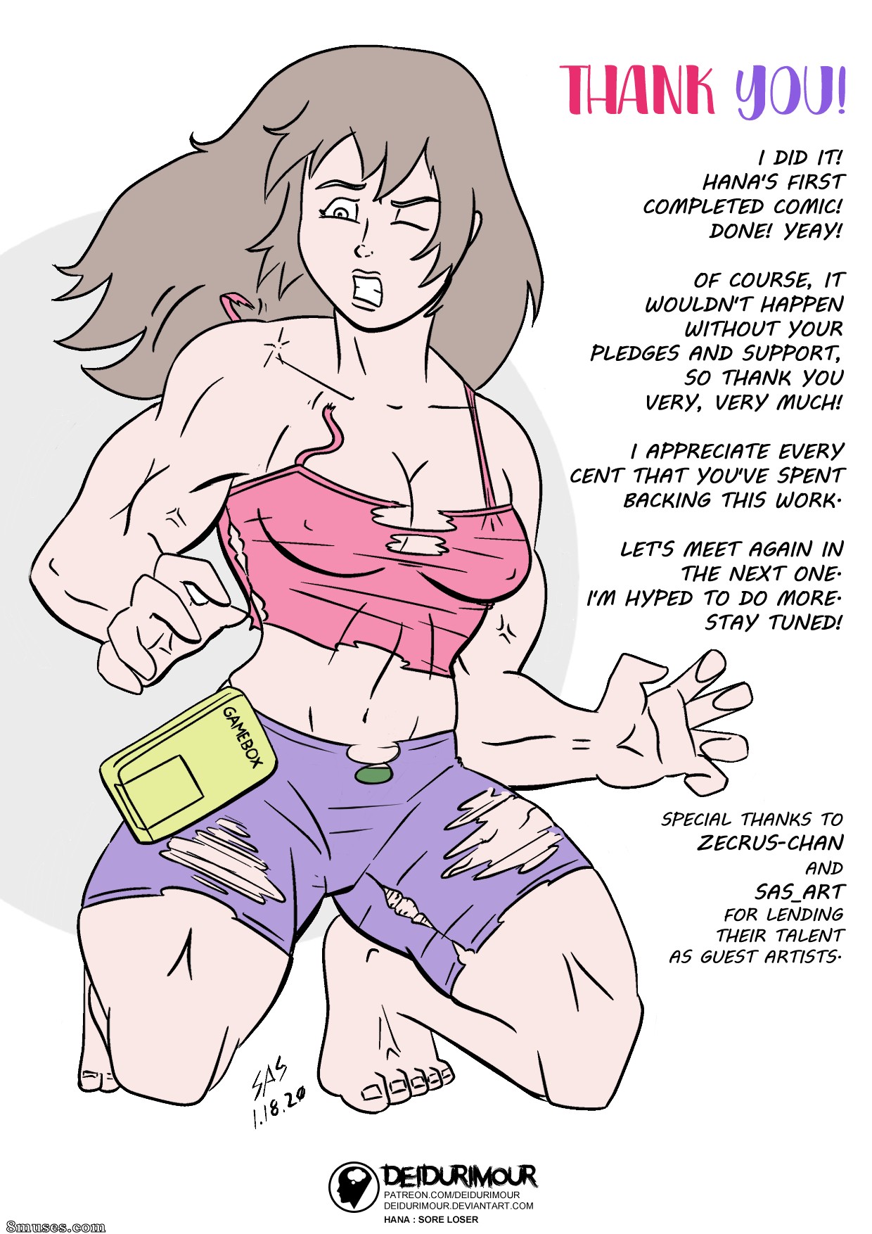 Manic Comics - Hana perdedora - Página 18