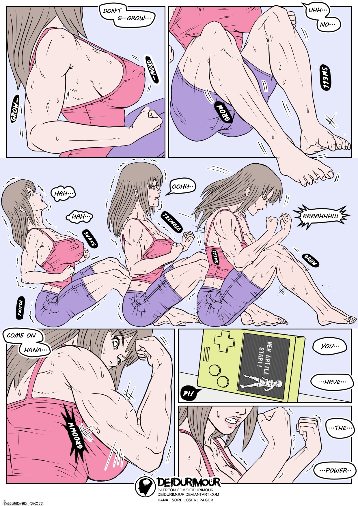 Manic Comics - Hana perdedora - Página 5