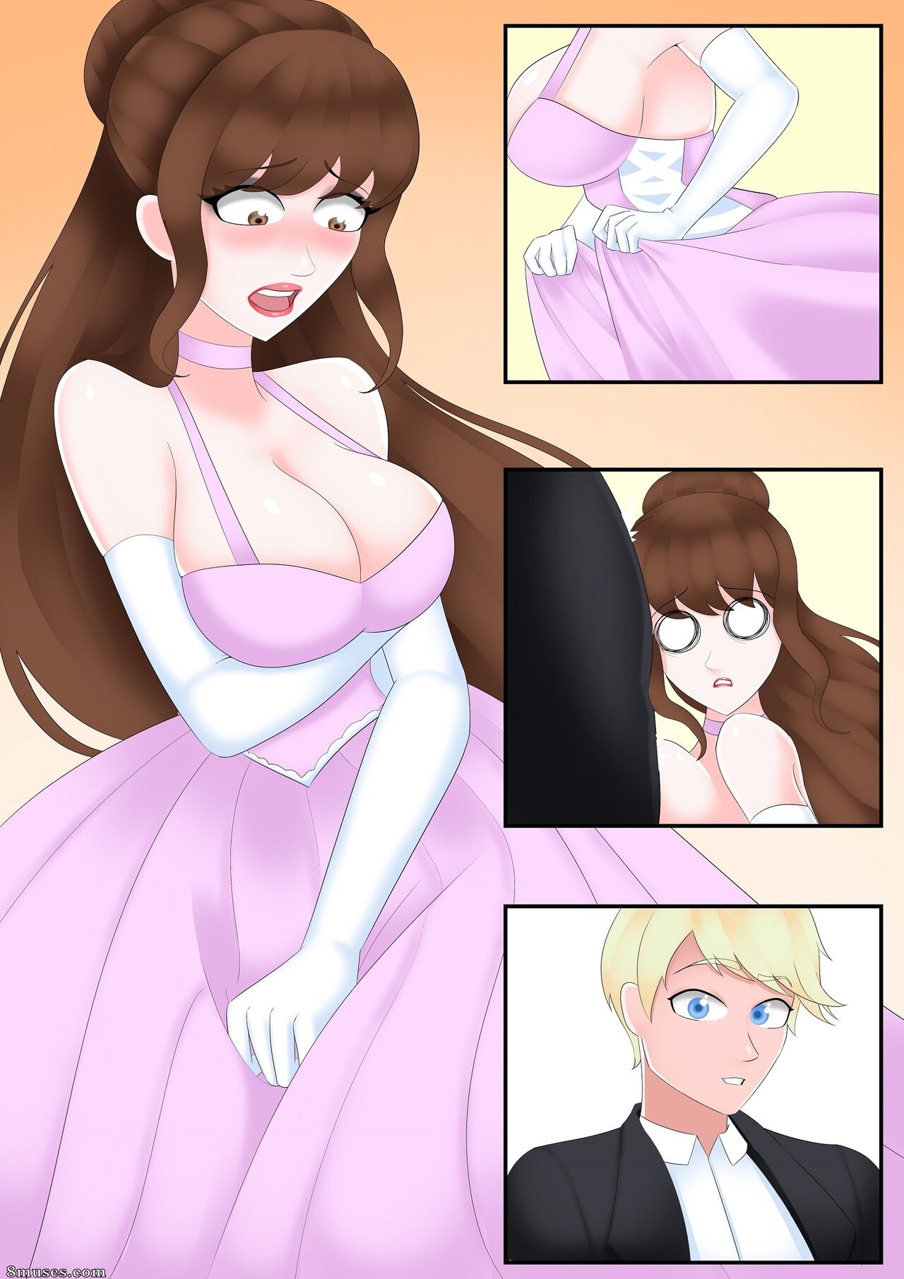 Page 14 | TG-Comics/JesscaTG/Princess-dress-and-ballgown-dolls | 8muses -  Sex Comics