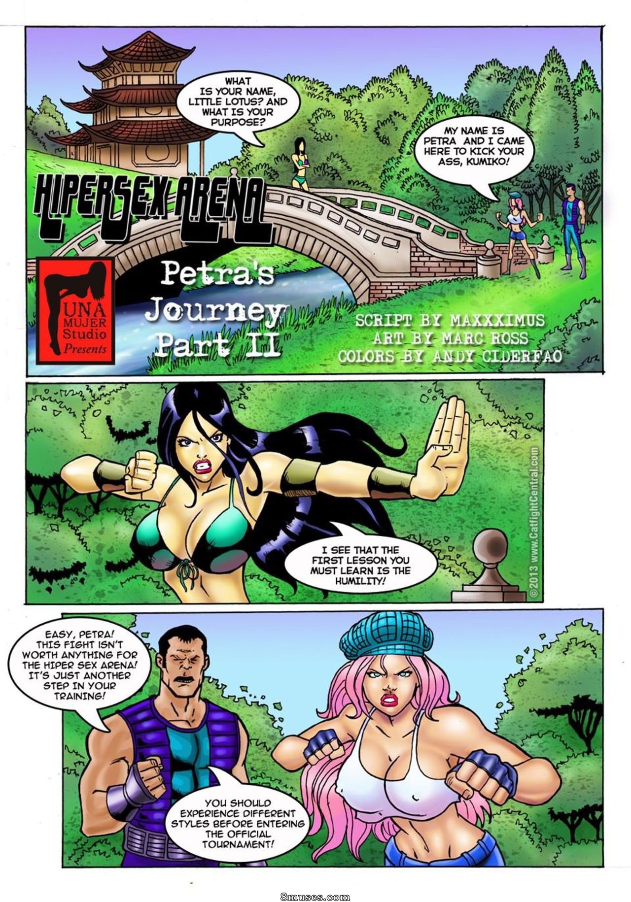 Page 41 | Central-Comics/Catfight-Central/Hipersex-Arena | 8muses - Sex  Comics