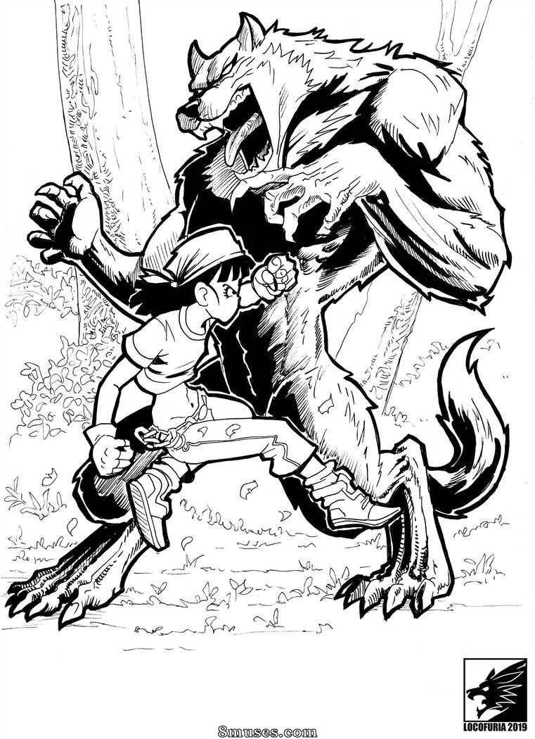 Locofuria Comics - Batalha lunar de Pan - Página 1