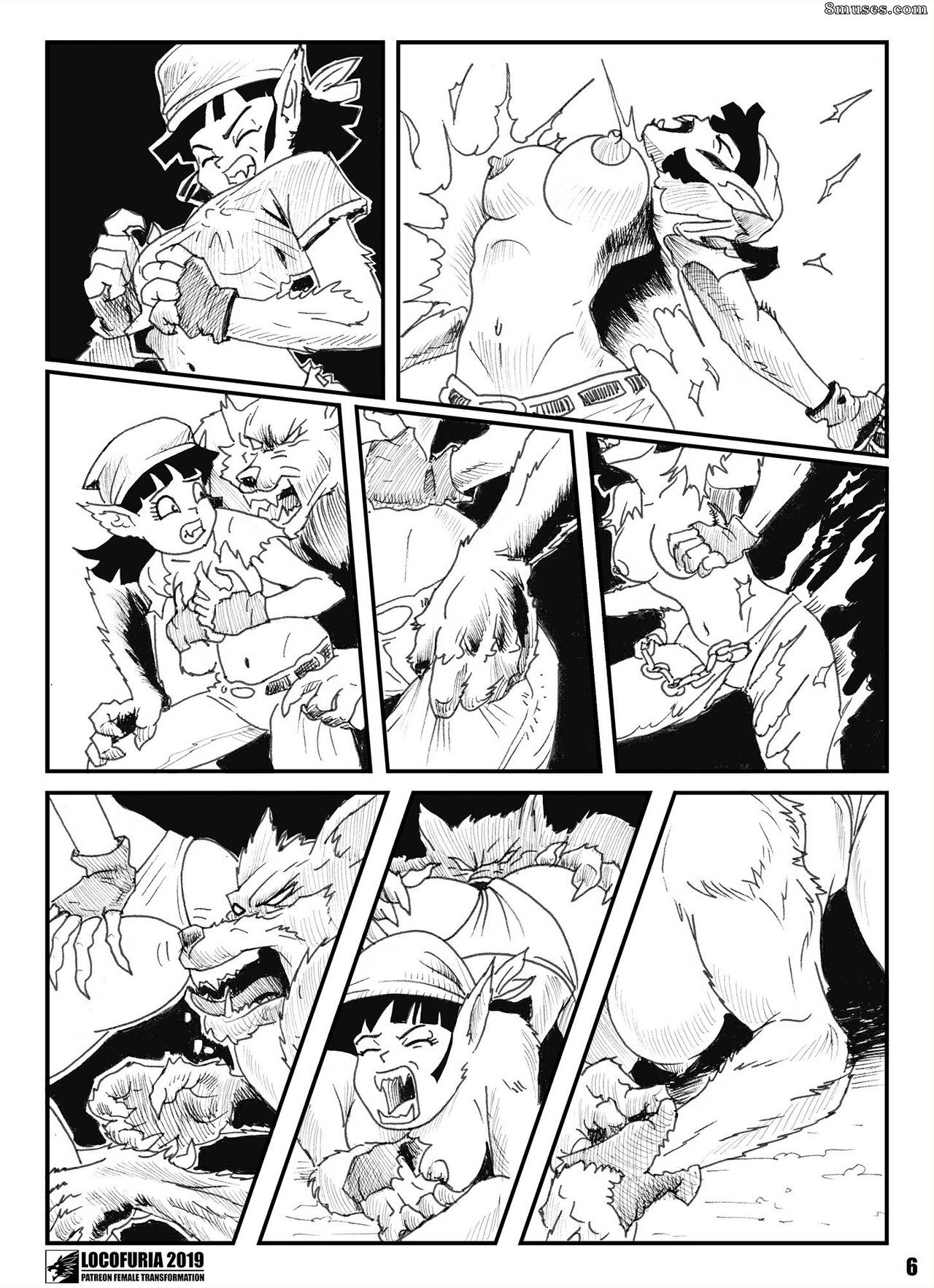 Locofuria Comics - Pan's Lunar Battle - Page 8