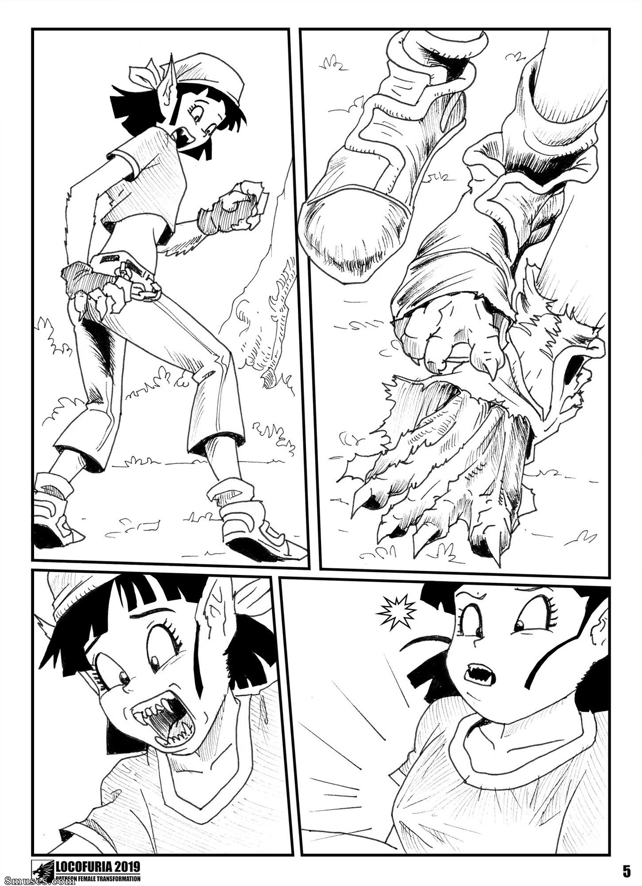 Locofuria Comics - Batalha lunar de Pan - Página 7