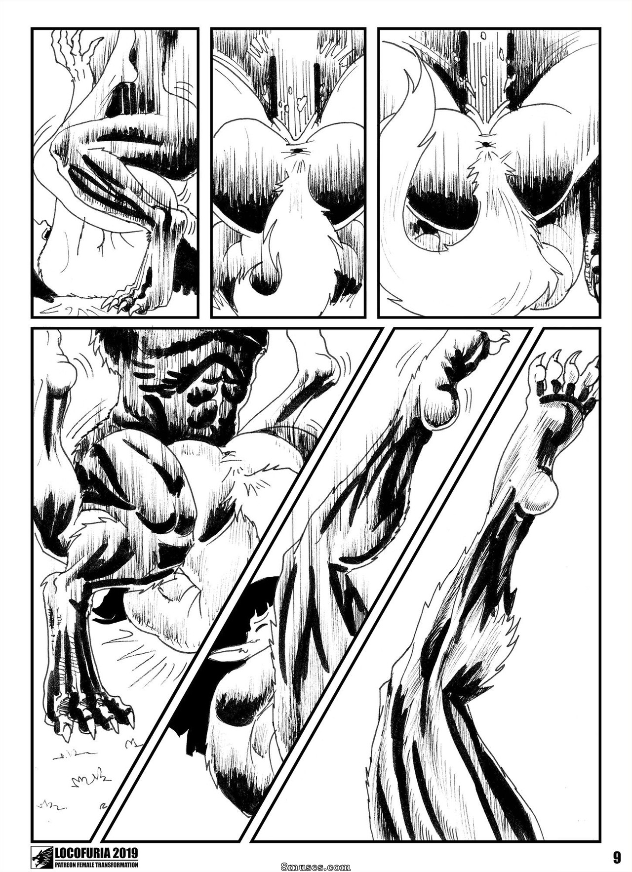 Locofuria Comics - Pan's Lunar Battle - Page 11