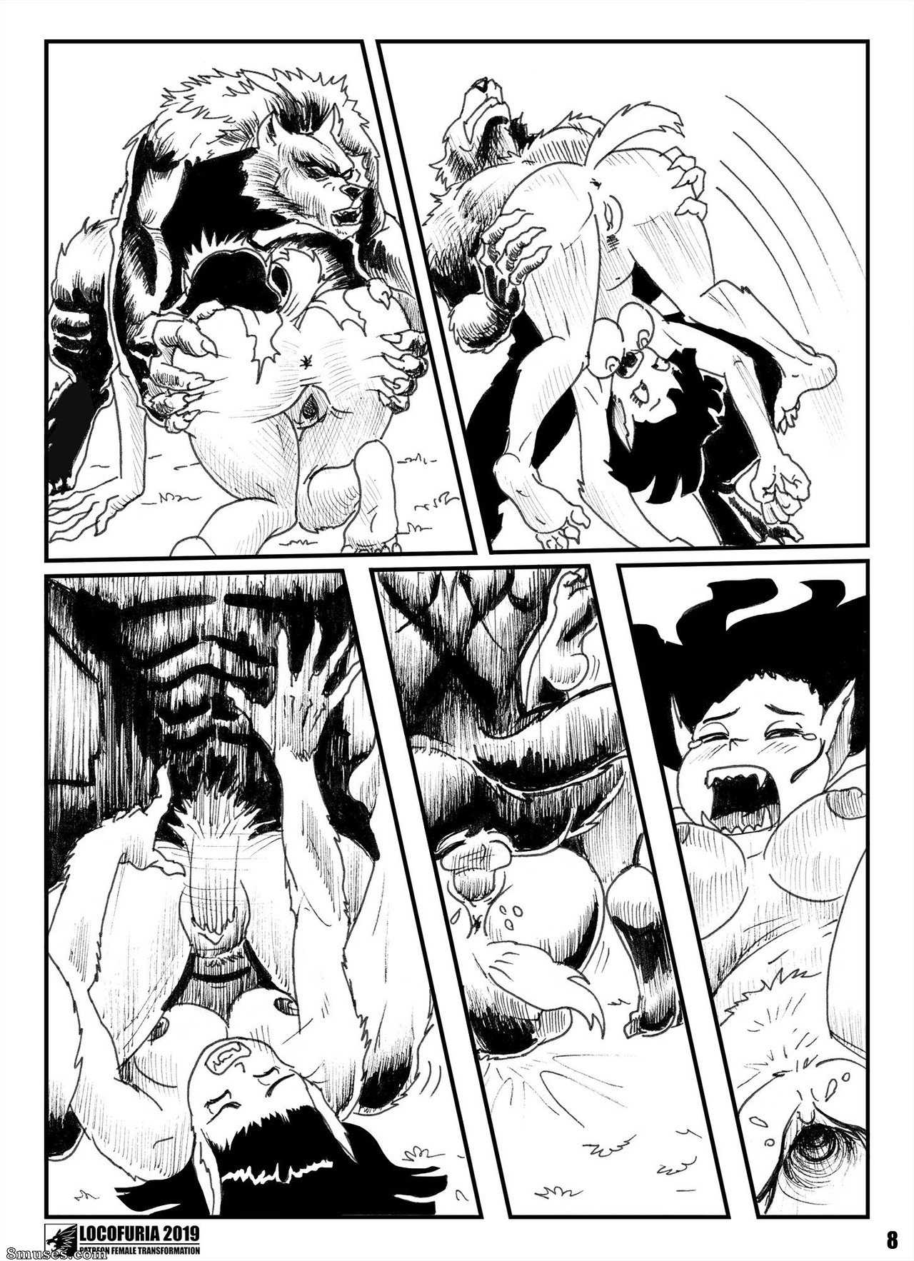 Locofuria Comics - Batalla lunar de Pan - Página 10