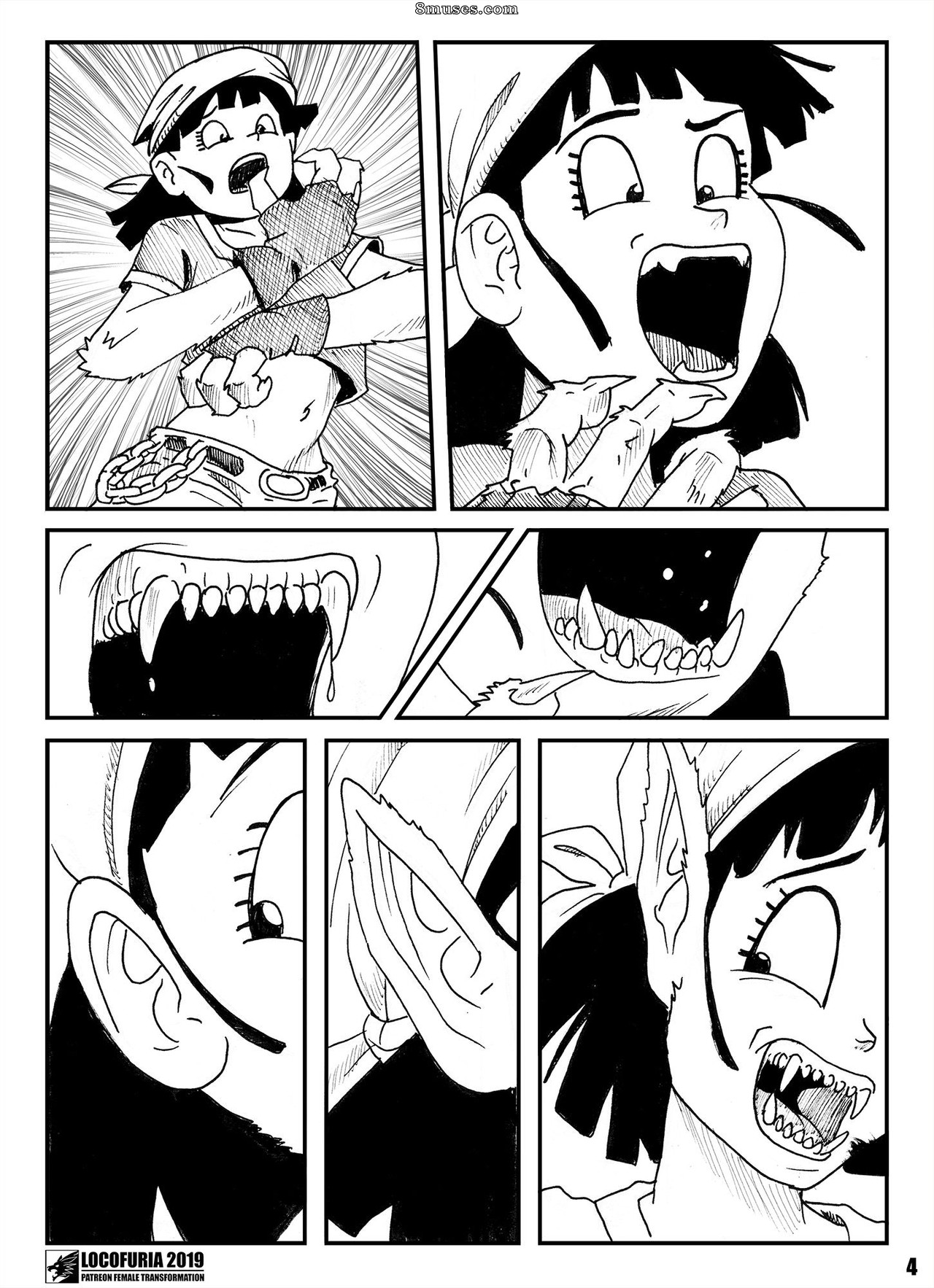 Locofuria Comics - Pan's Lunar Battle - Page 6