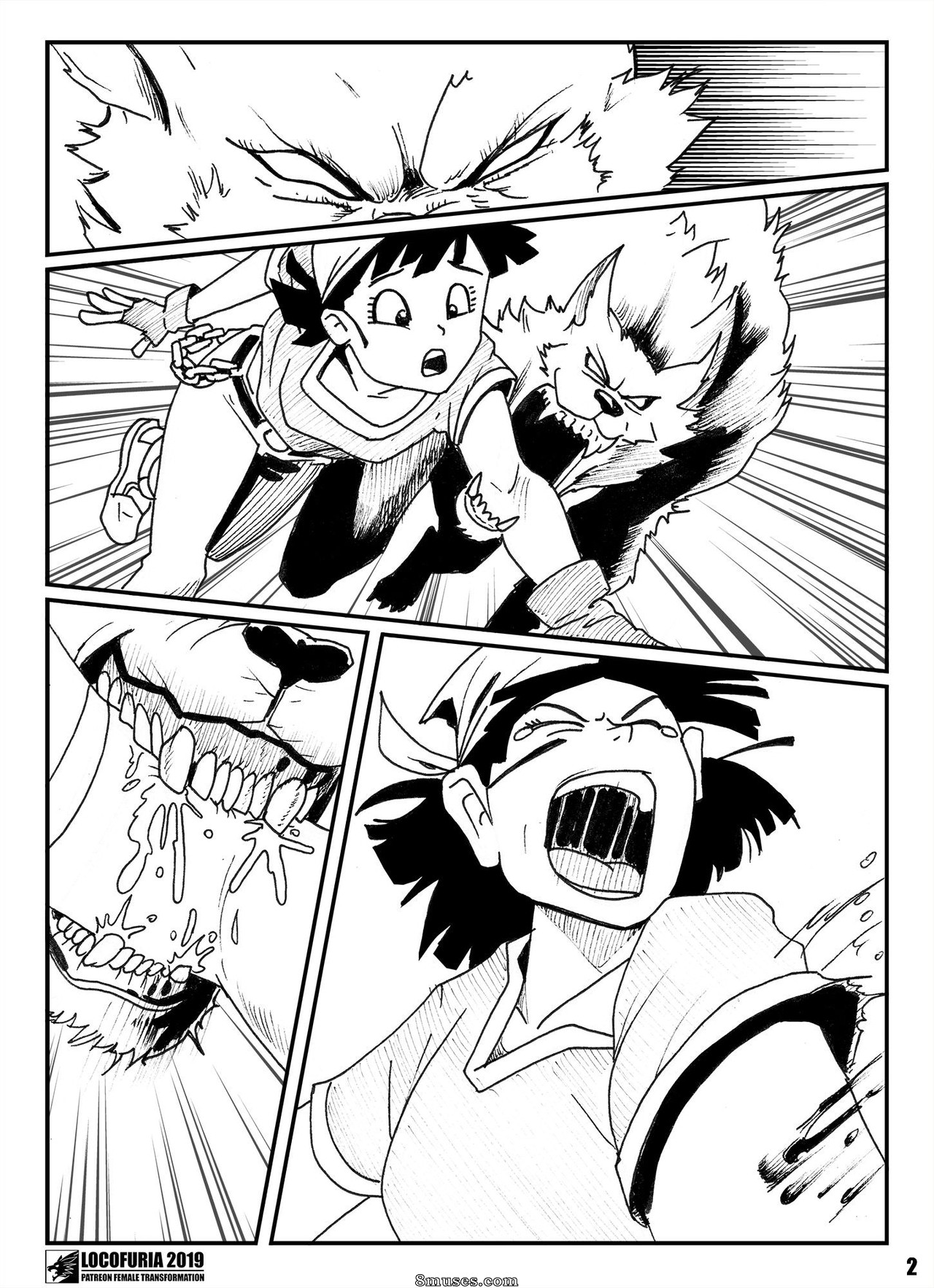 Locofuria Comics - Pan's Lunar Battle - Page 4