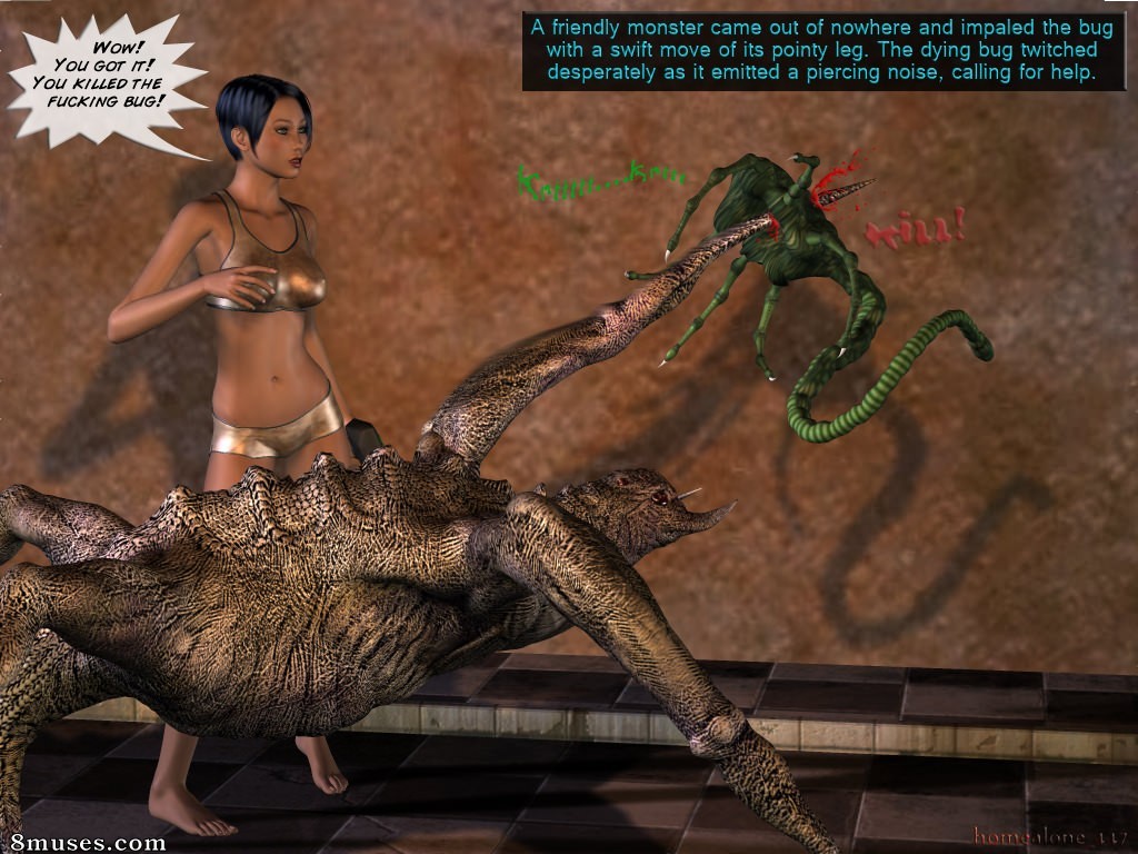 3DMonsterStories.com Comics - Guerras xeno - Destino de los mundos - Página 4