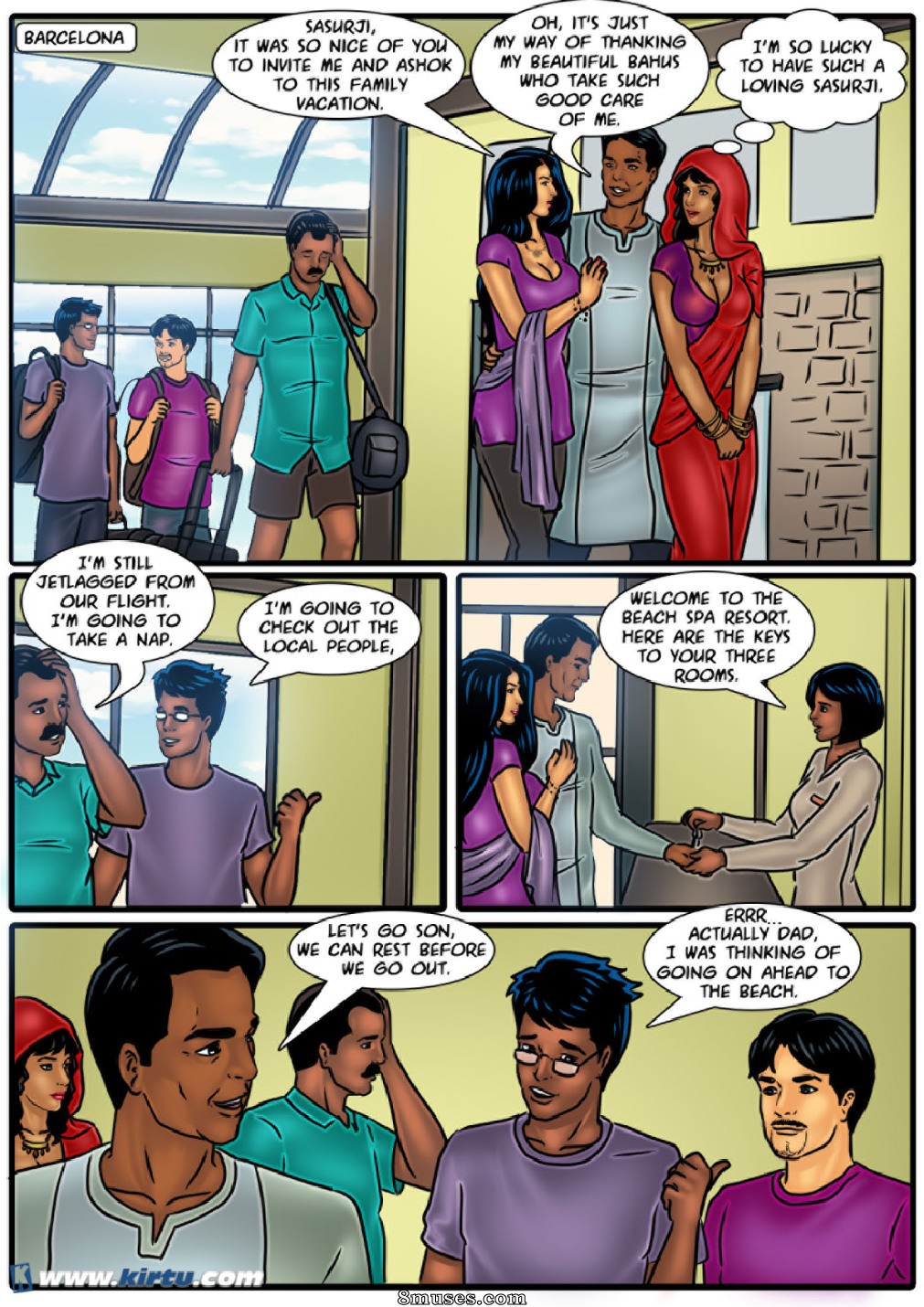 Kirtu.com Comics - Savita Bhabhi - Episode 57 - The Bad Bahus - Page 2