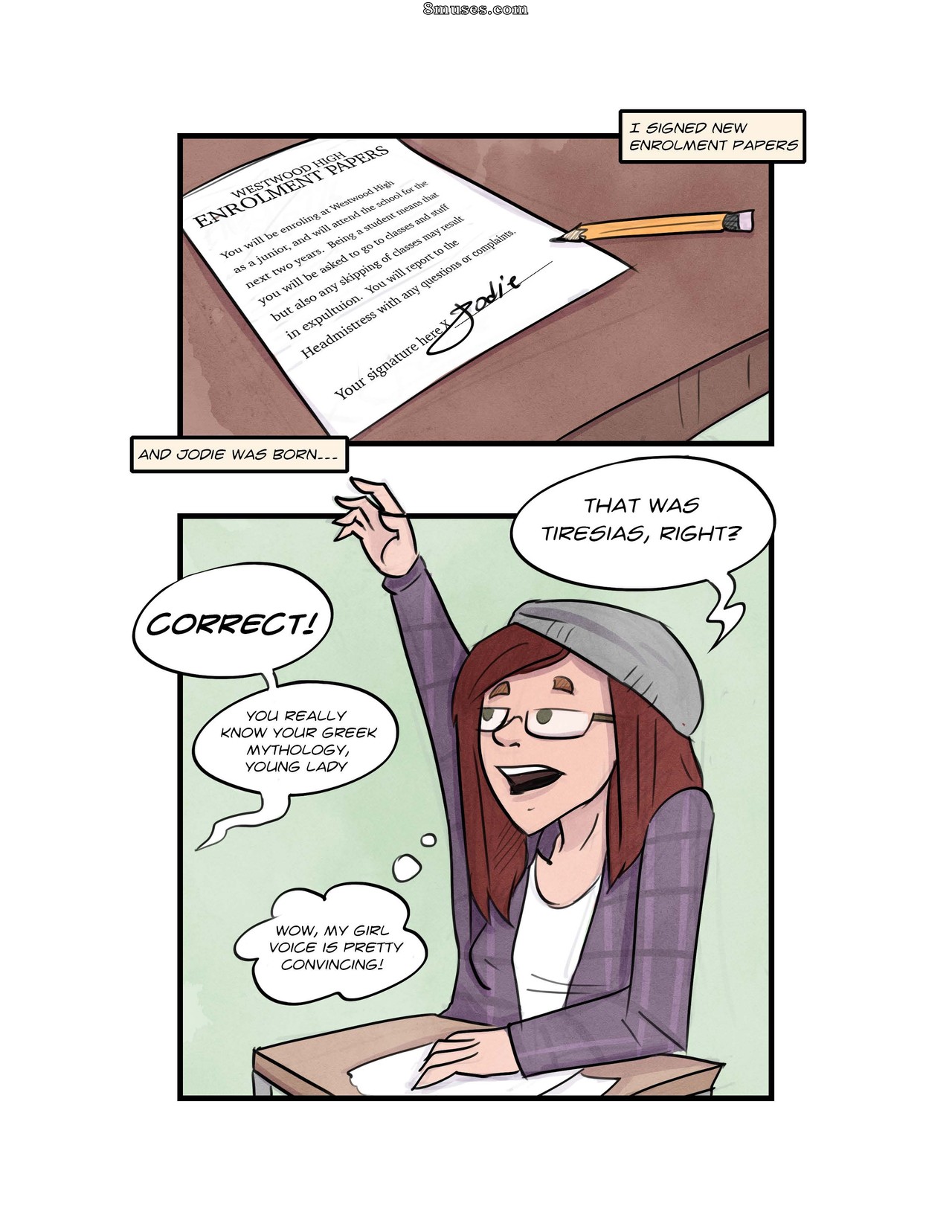 The New Girl - Issue 1-5 - Page 8