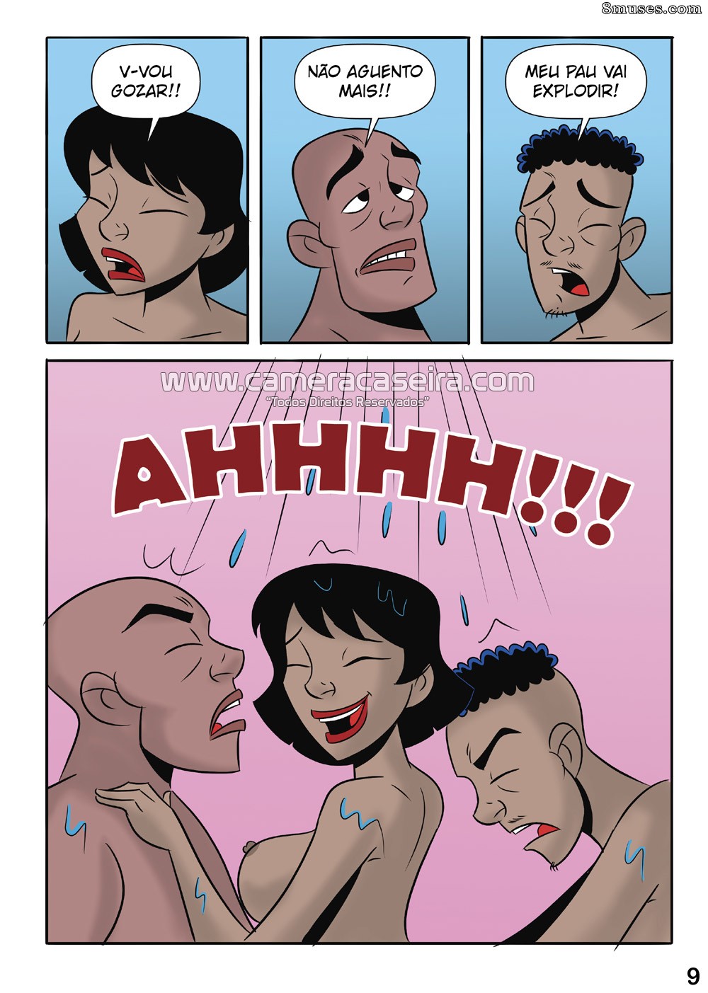 Page 9 |  Various-Authors/CameraCaseira-Comics/Putarias-na-Favela/3-Espiando-a-Novinha-no-Banho  | 8muses - Sex Comics