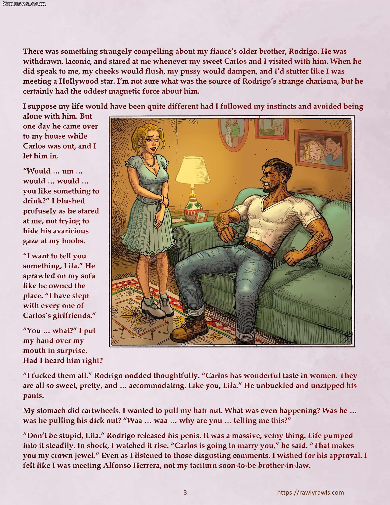 Rawly Rawls Fiction - The Hidden Stone - Page 3