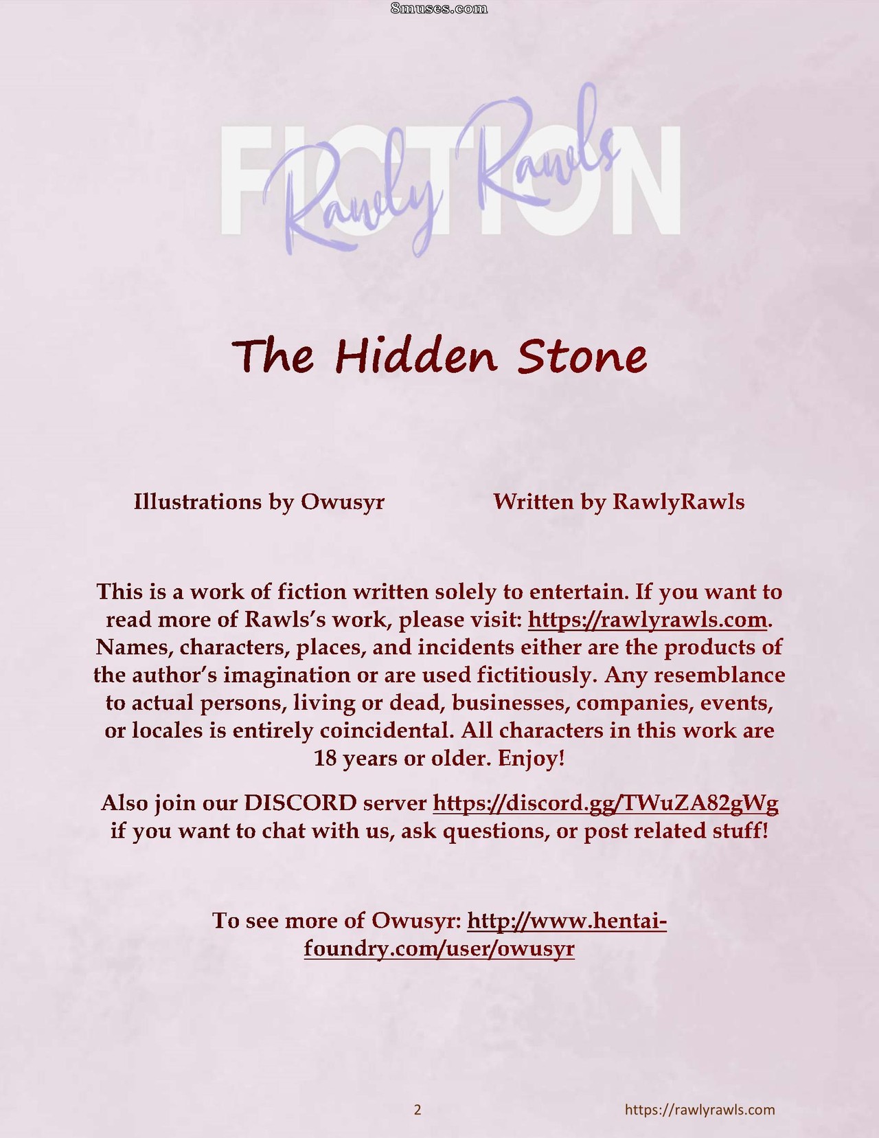 Rawly Rawls Fiction - The Hidden Stone - Page 2