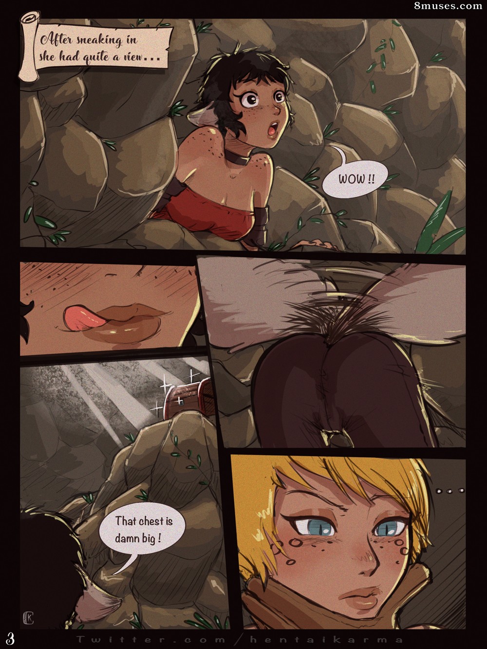 Crimson Karma Comics - The swindler's tale part 1 - Beauties in the deep - Page 4