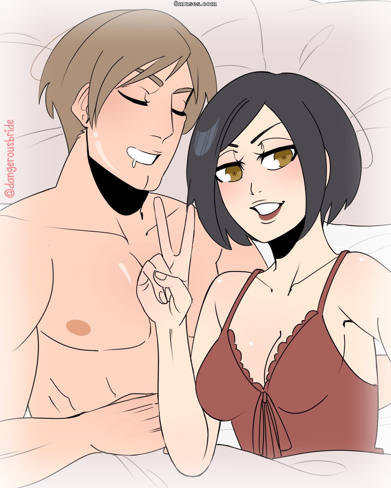 Dangerous Bride - Her favorite weapon (Resident Evil) - Page 21