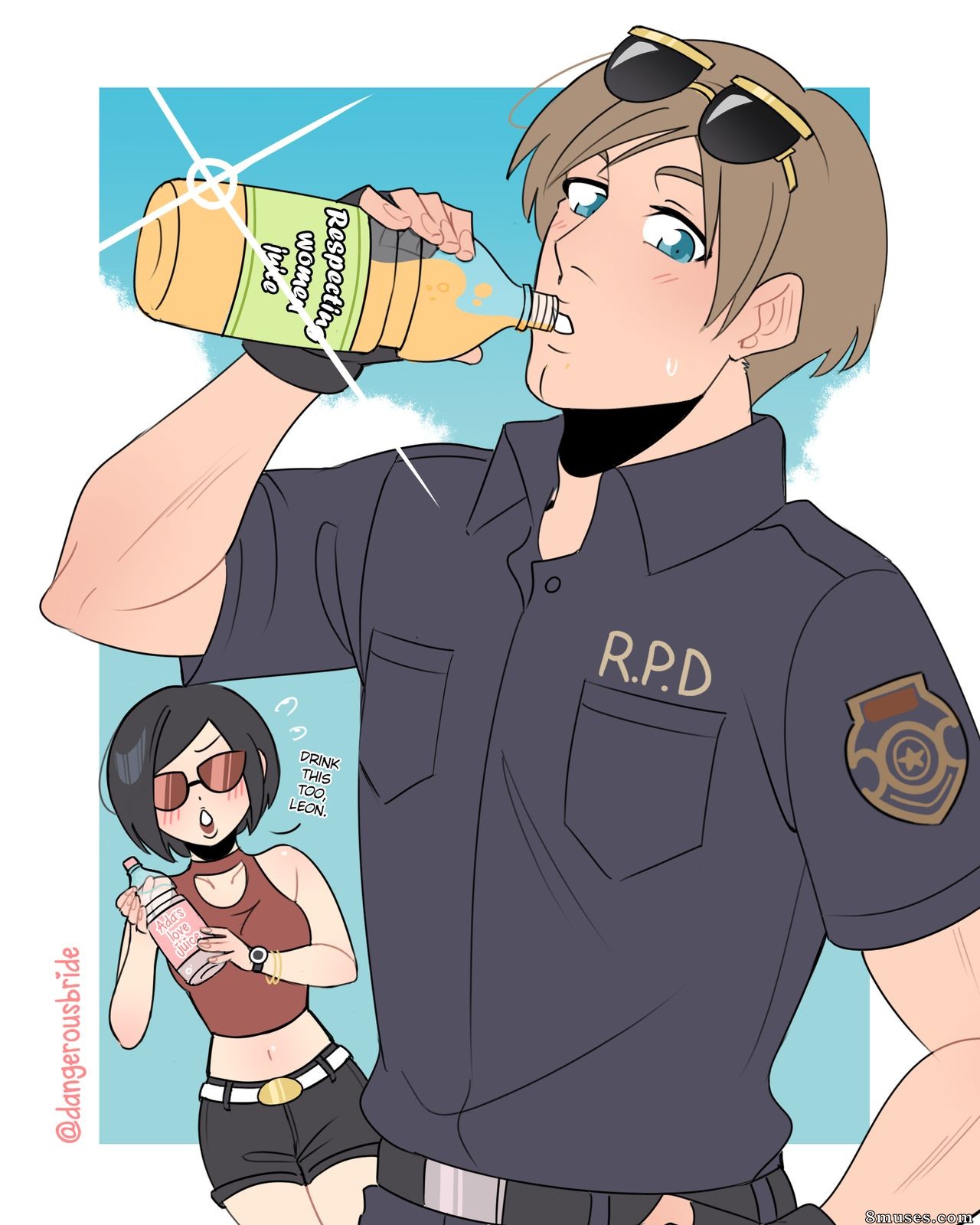 Dangerous Bride - Her favorite weapon (Resident Evil) - Page 25
