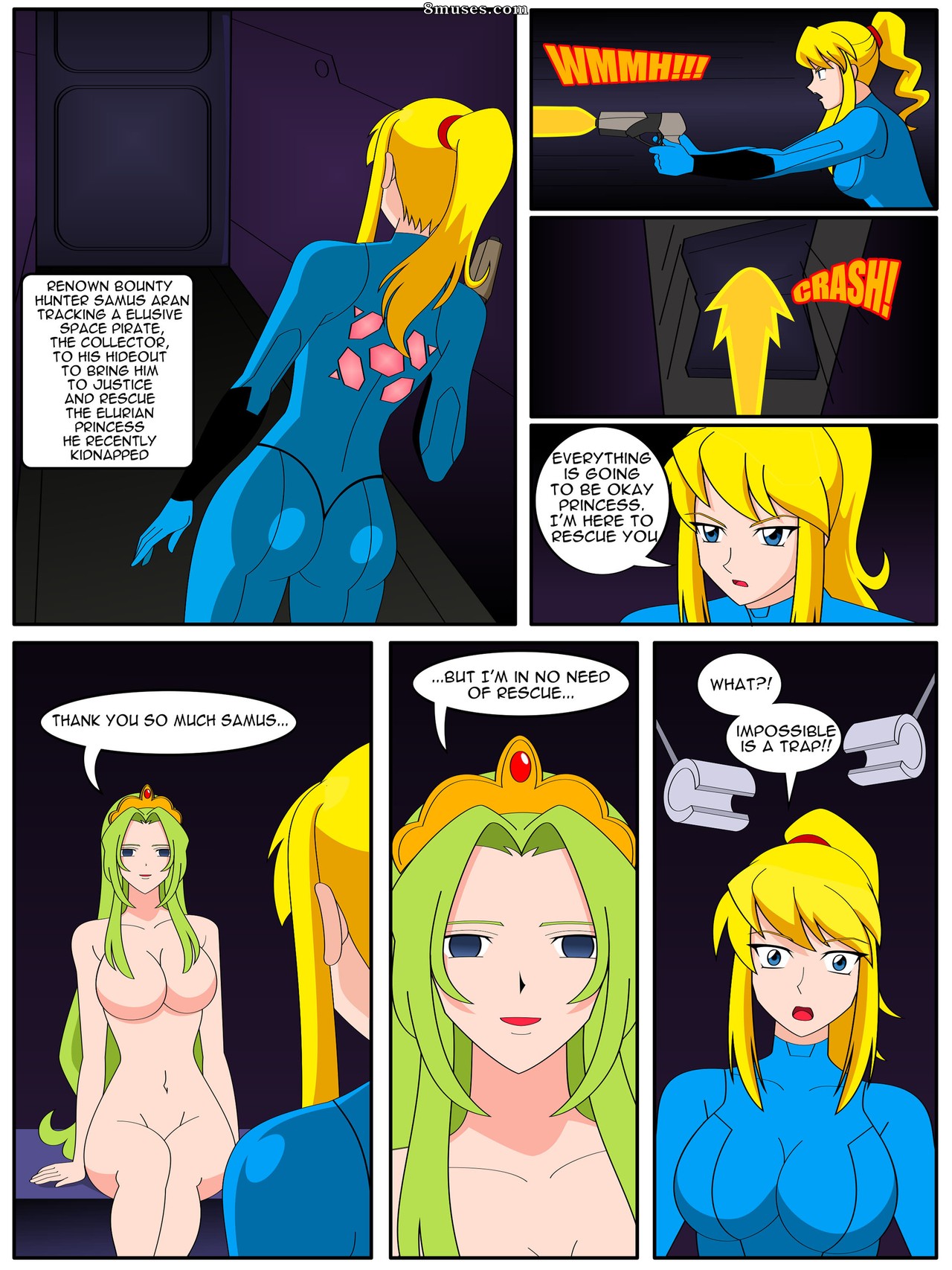Jimryu Comics - The Target Is - Samus Aran - Page 2