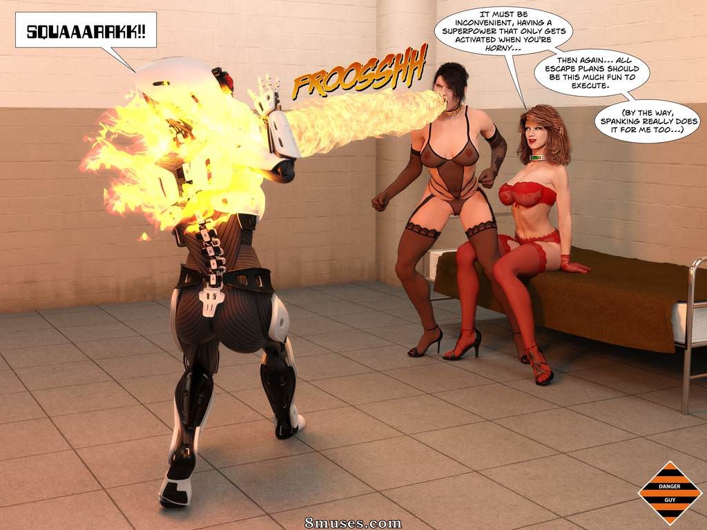 Superheroine Central Comics - Tempestade de areia - Página 8