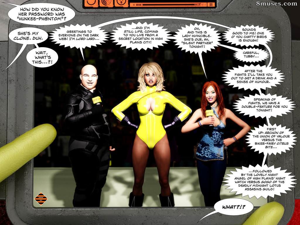 Superheroine Central Comics - Tempestade de areia - Página 18